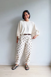 Flea barrel broek