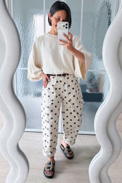 Flea barrel broek