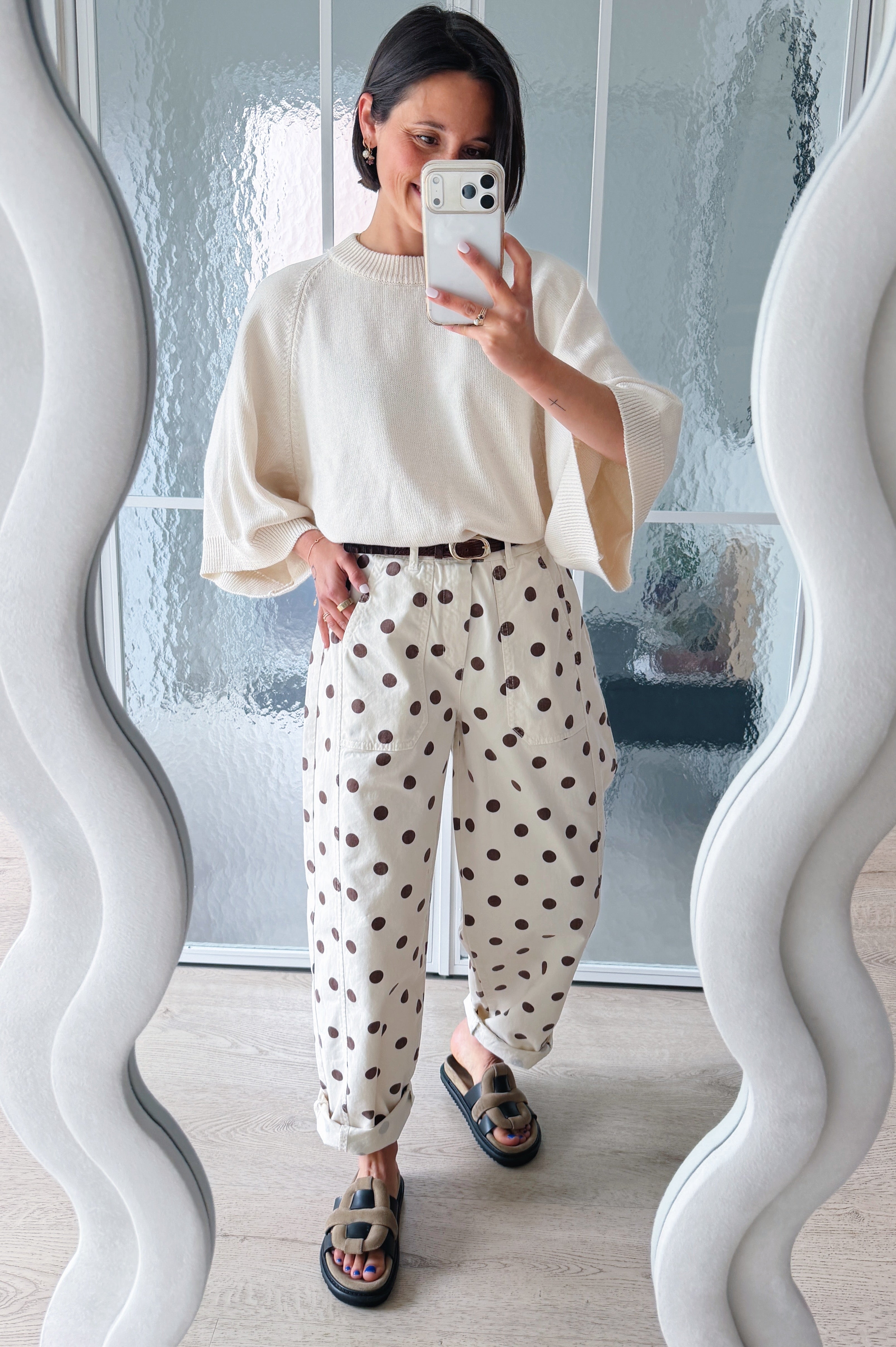 Flea barrel broek