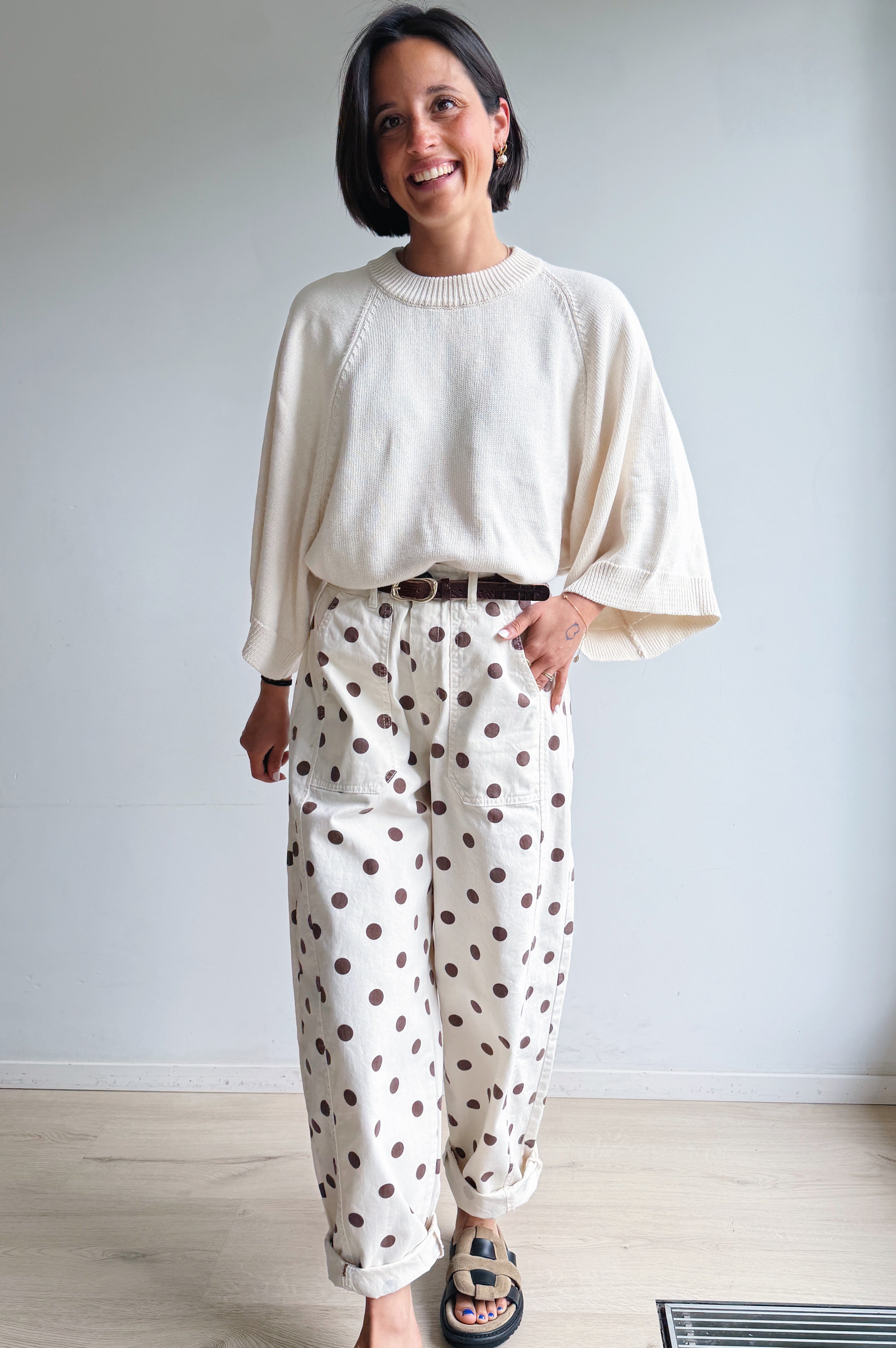 Flea barrel broek