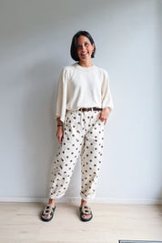 Flea barrel broek