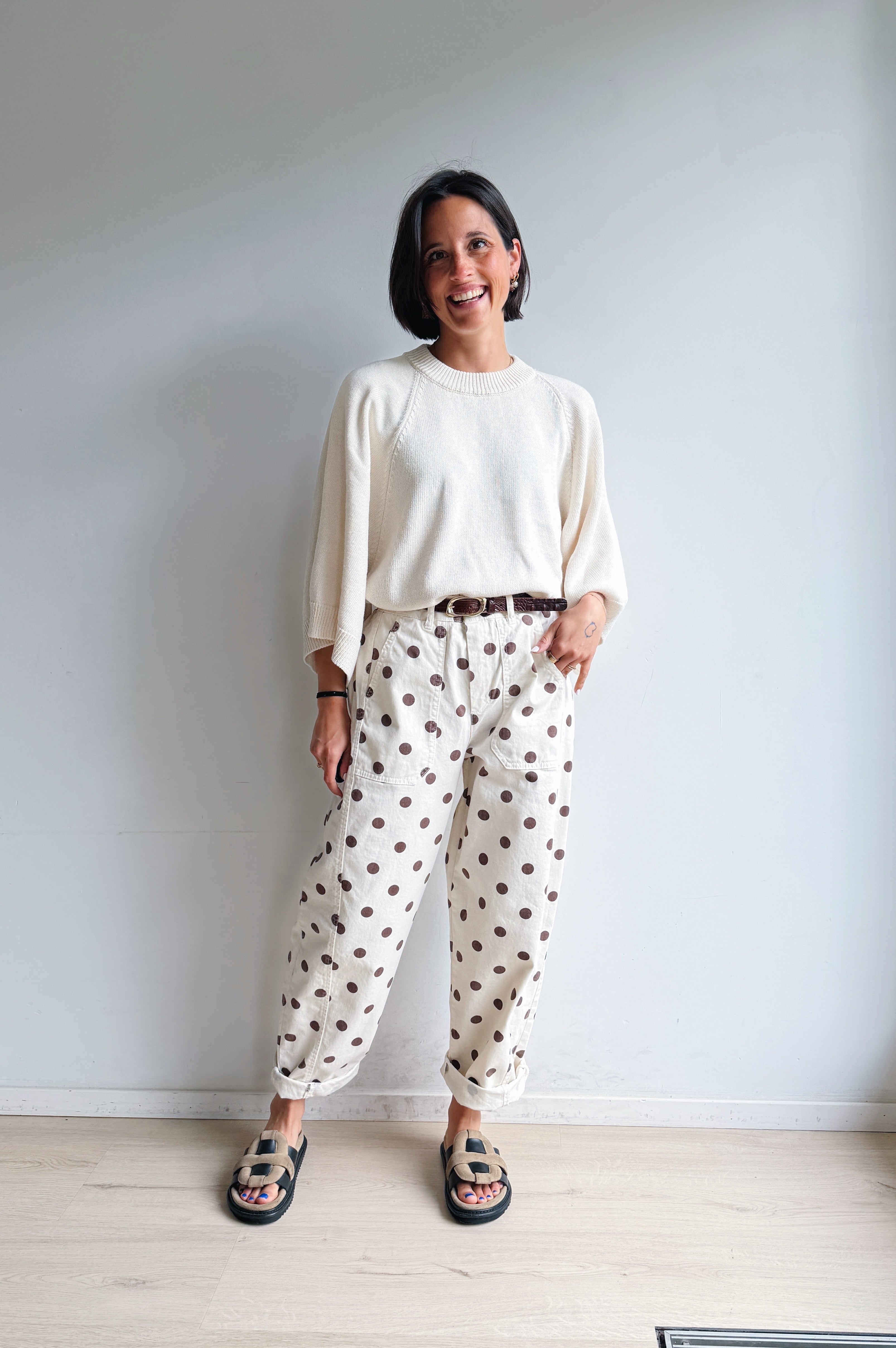 Flea barrel broek