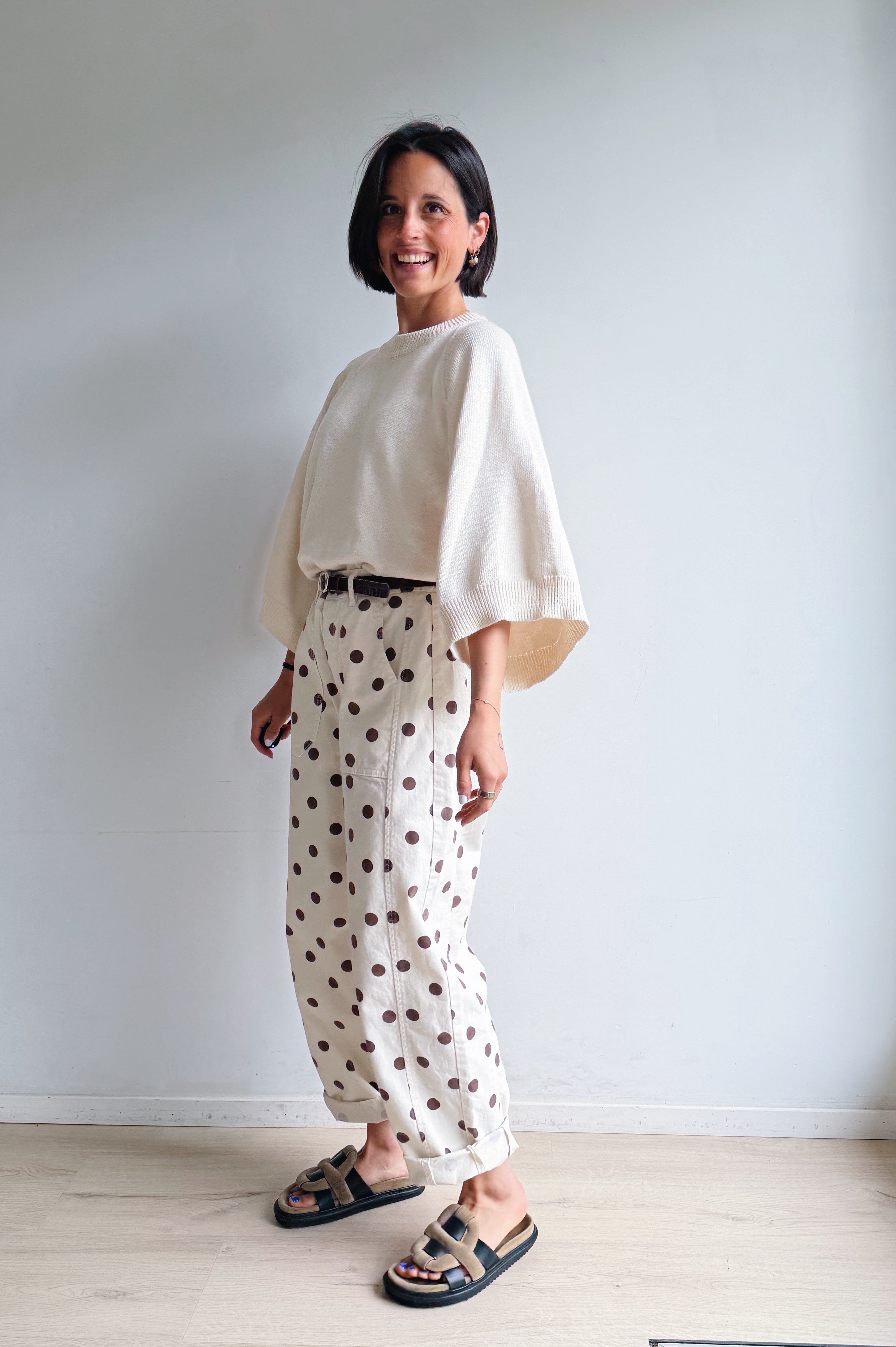 Flea barrel broek