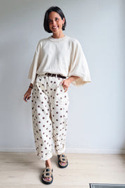 Flea barrel broek