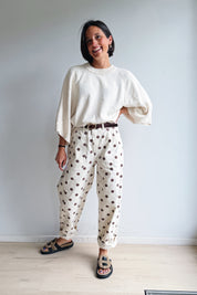 Flea barrel broek