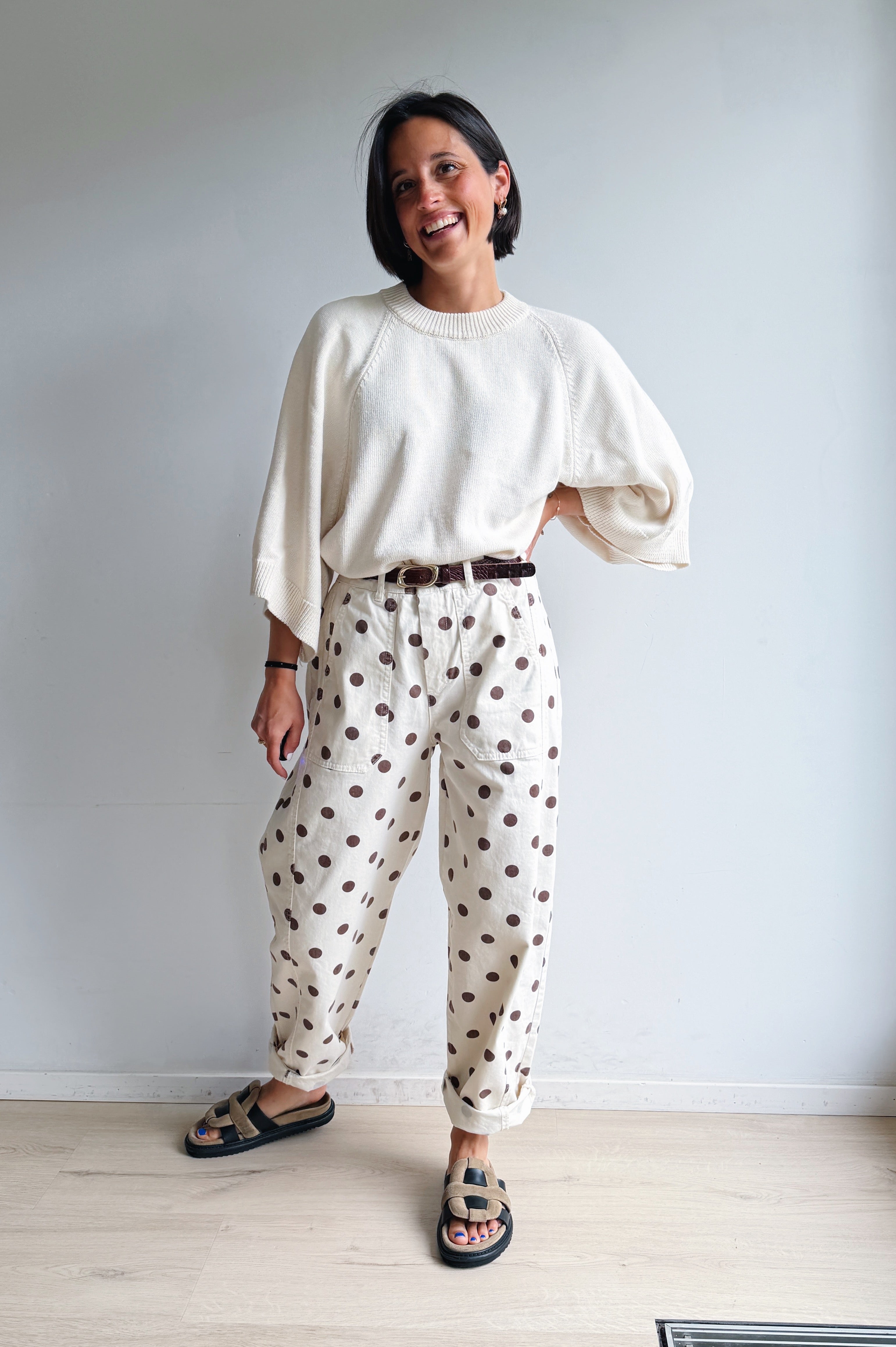 Flea barrel broek