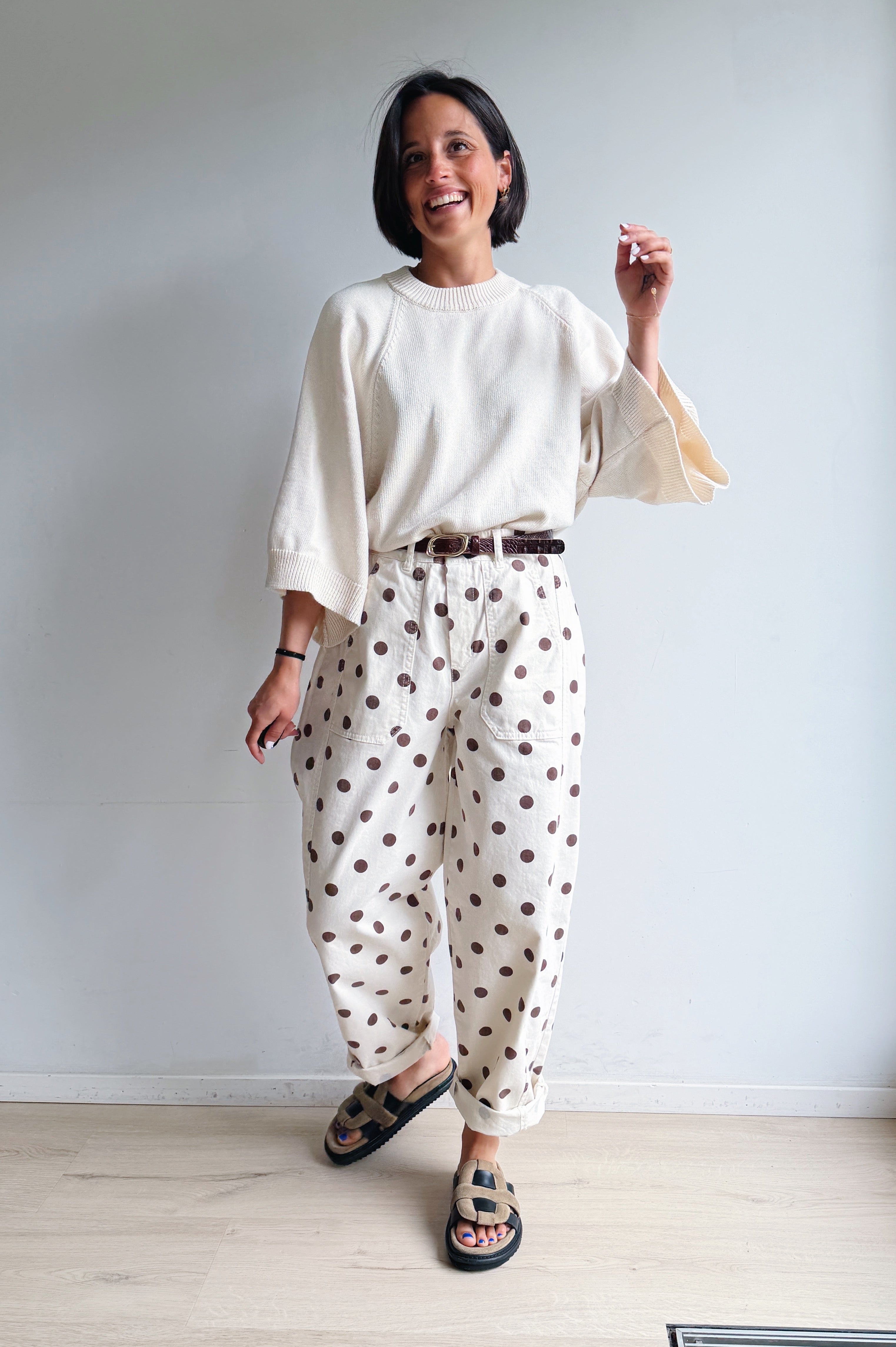 Flea barrel broek