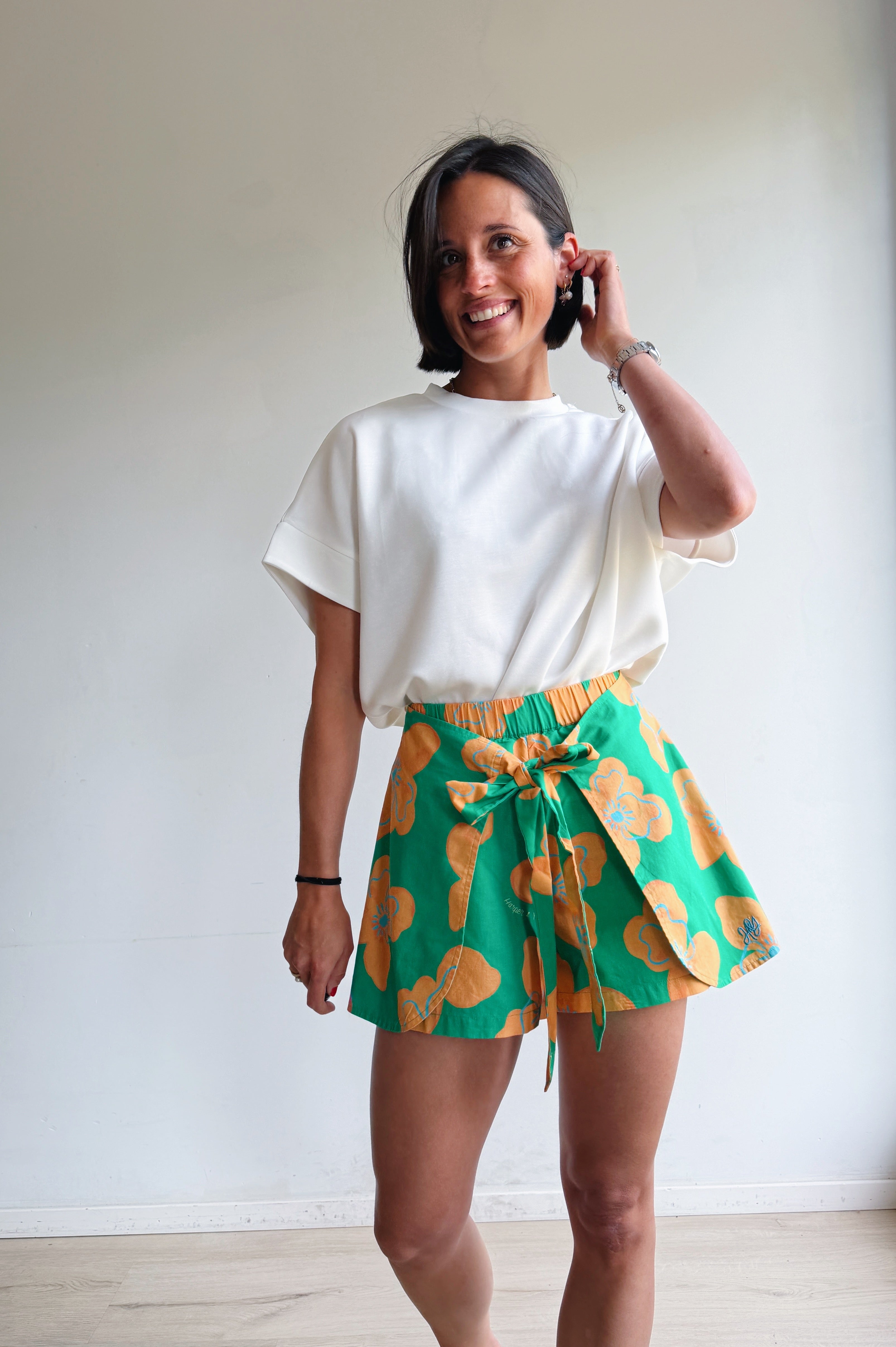 Mila short groen
