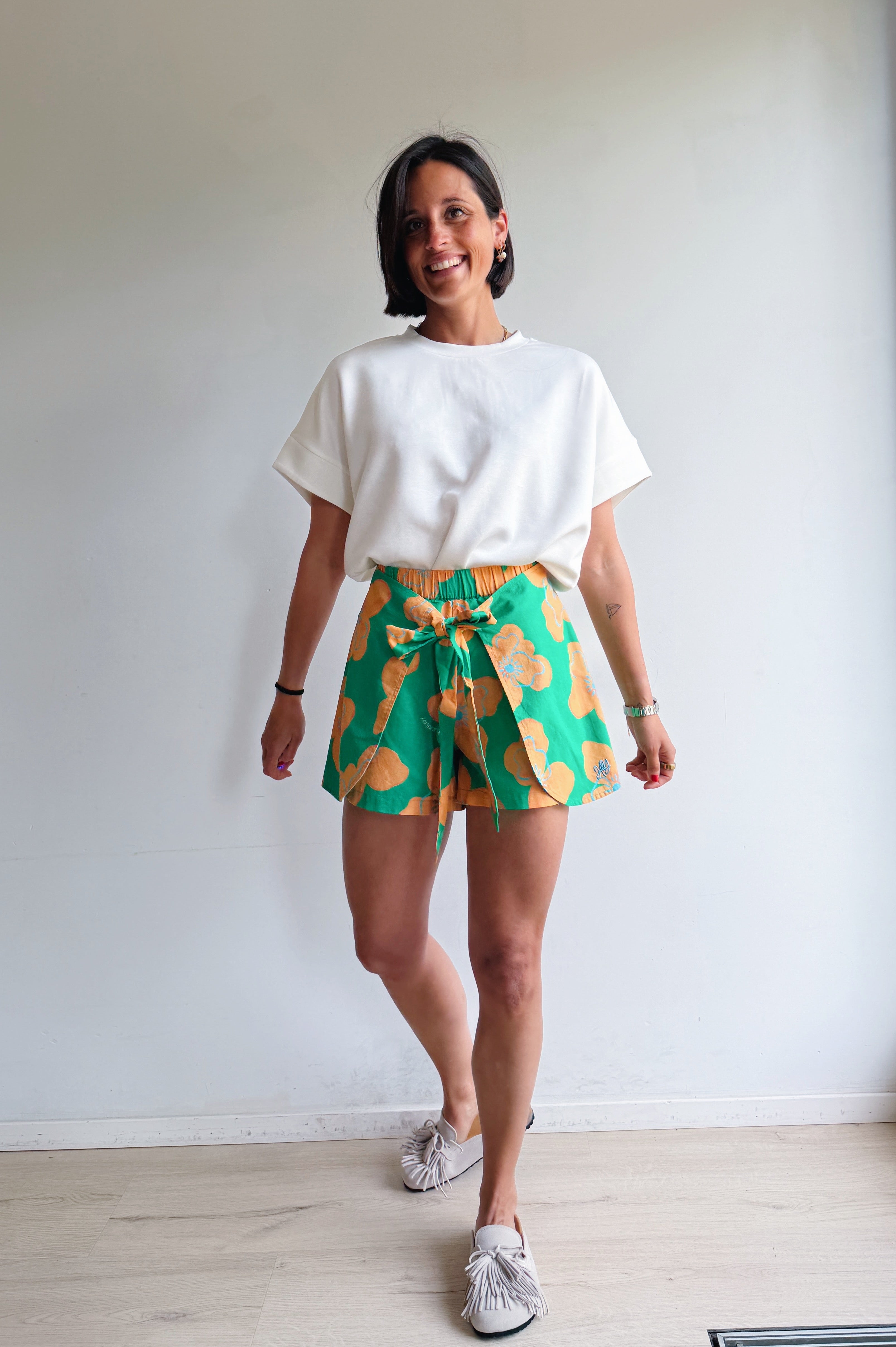 Mila short groen