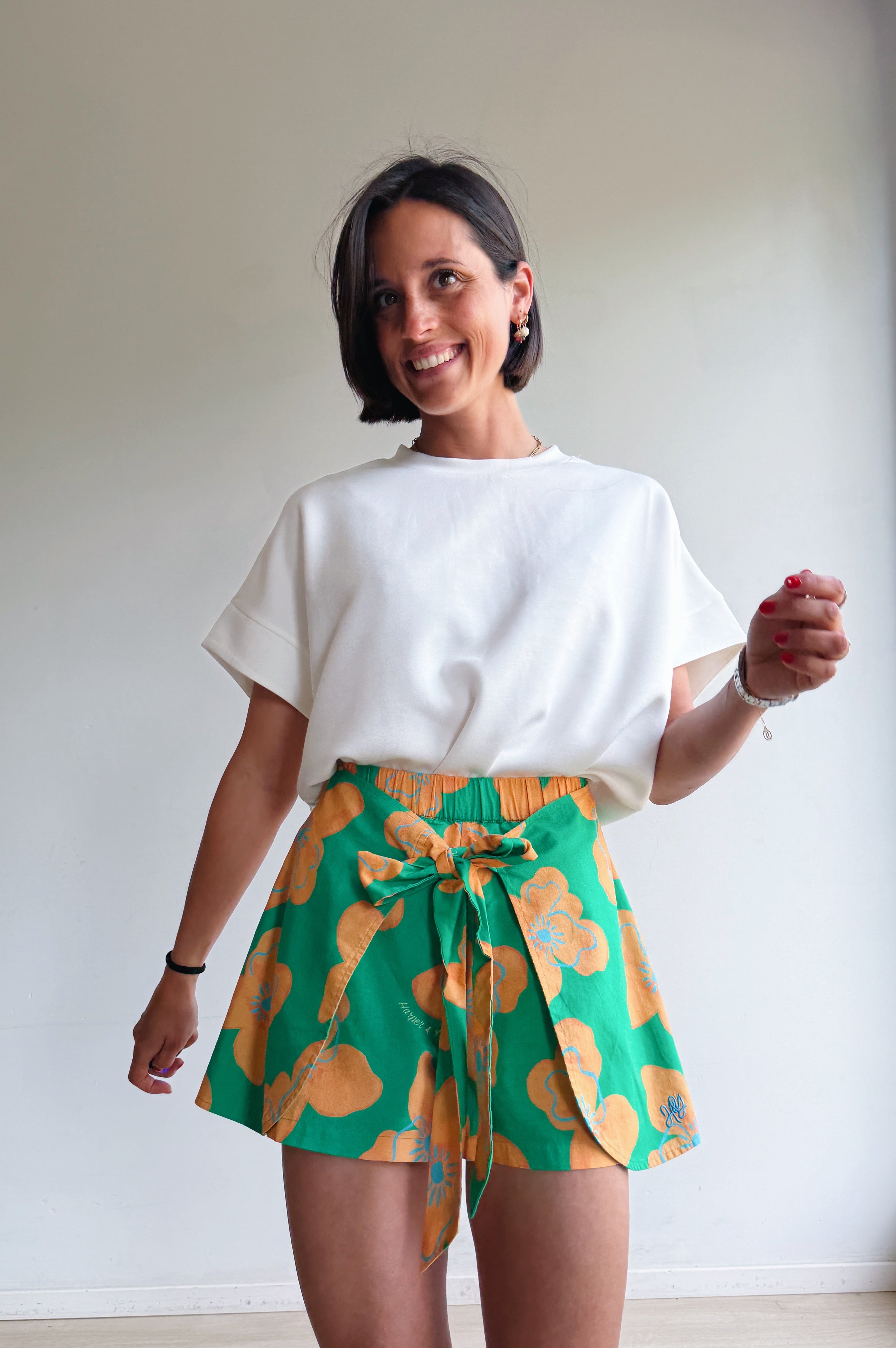Mila short groen