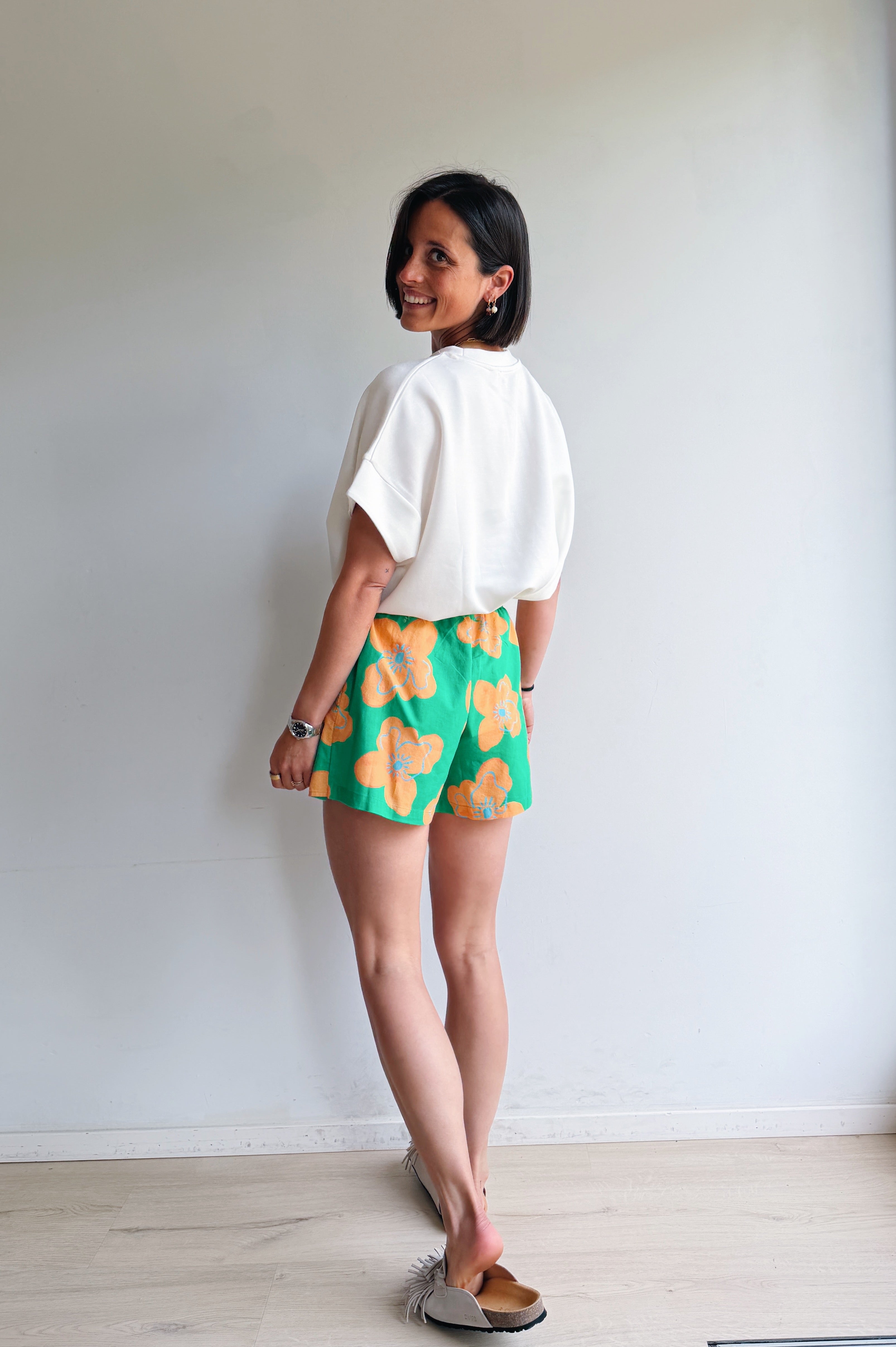 Mila short groen