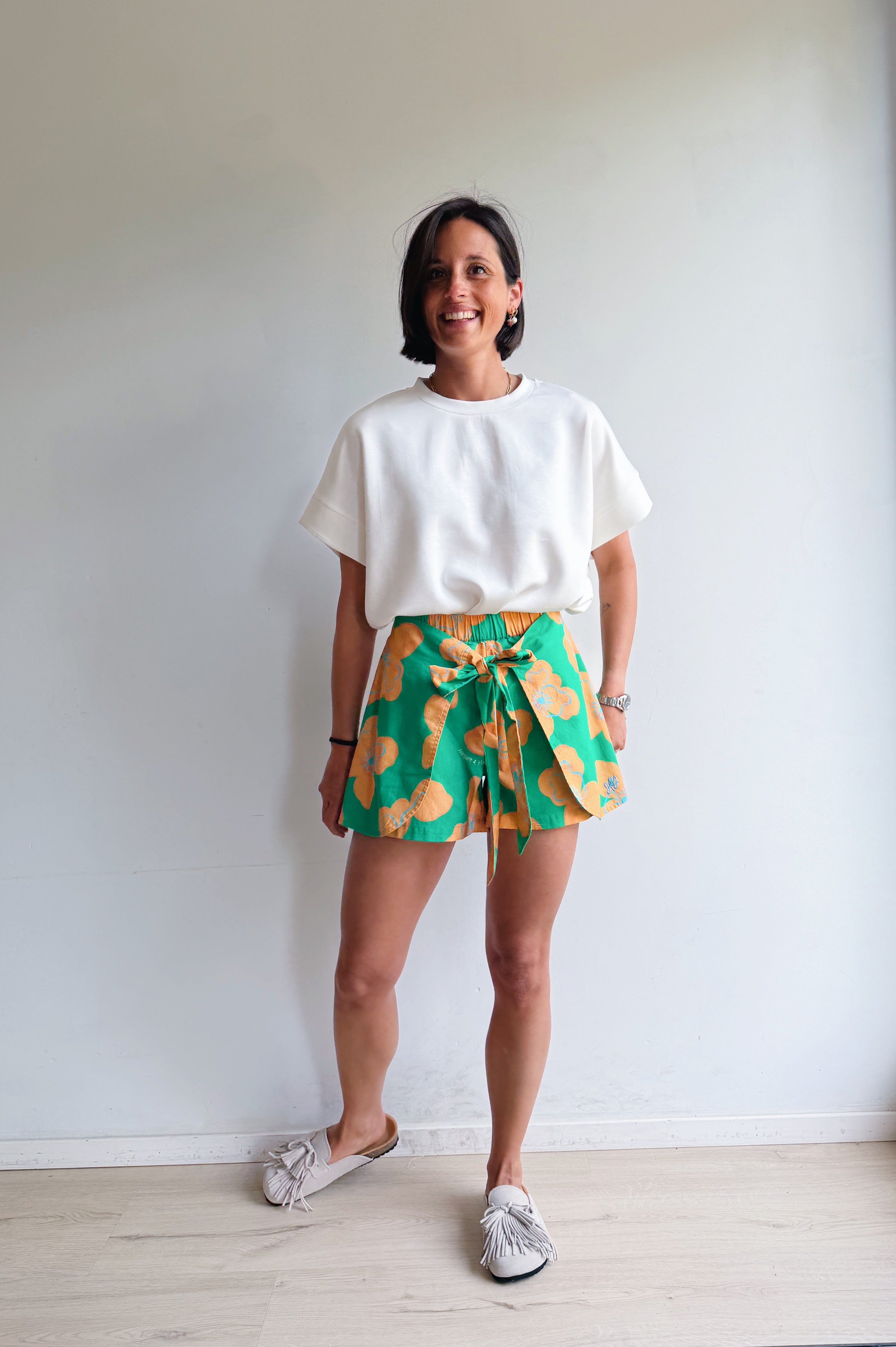 Mila short groen