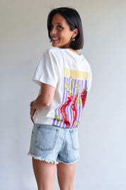 Peppers t-shirt wit