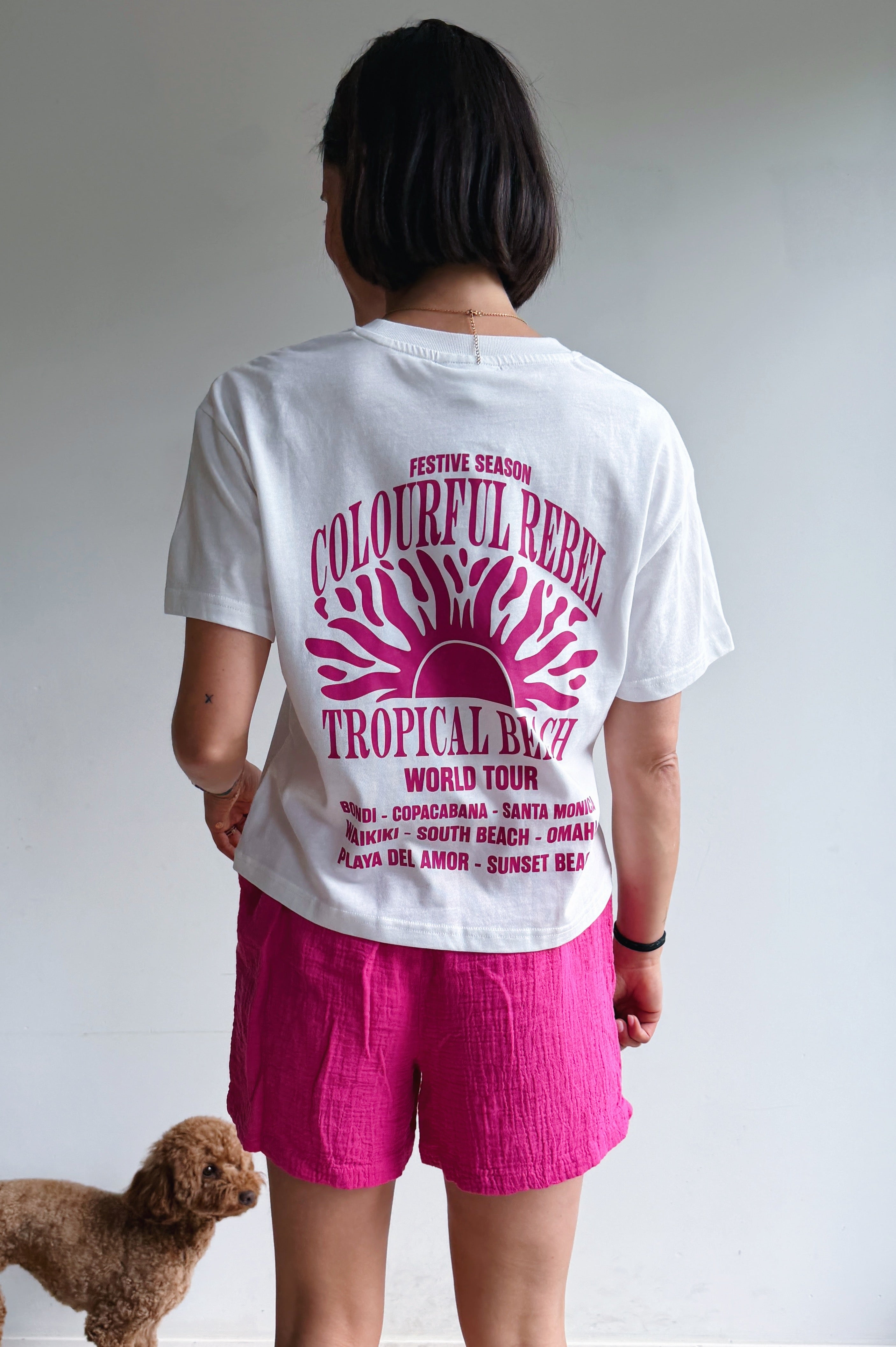 Tropical beach t-shirt