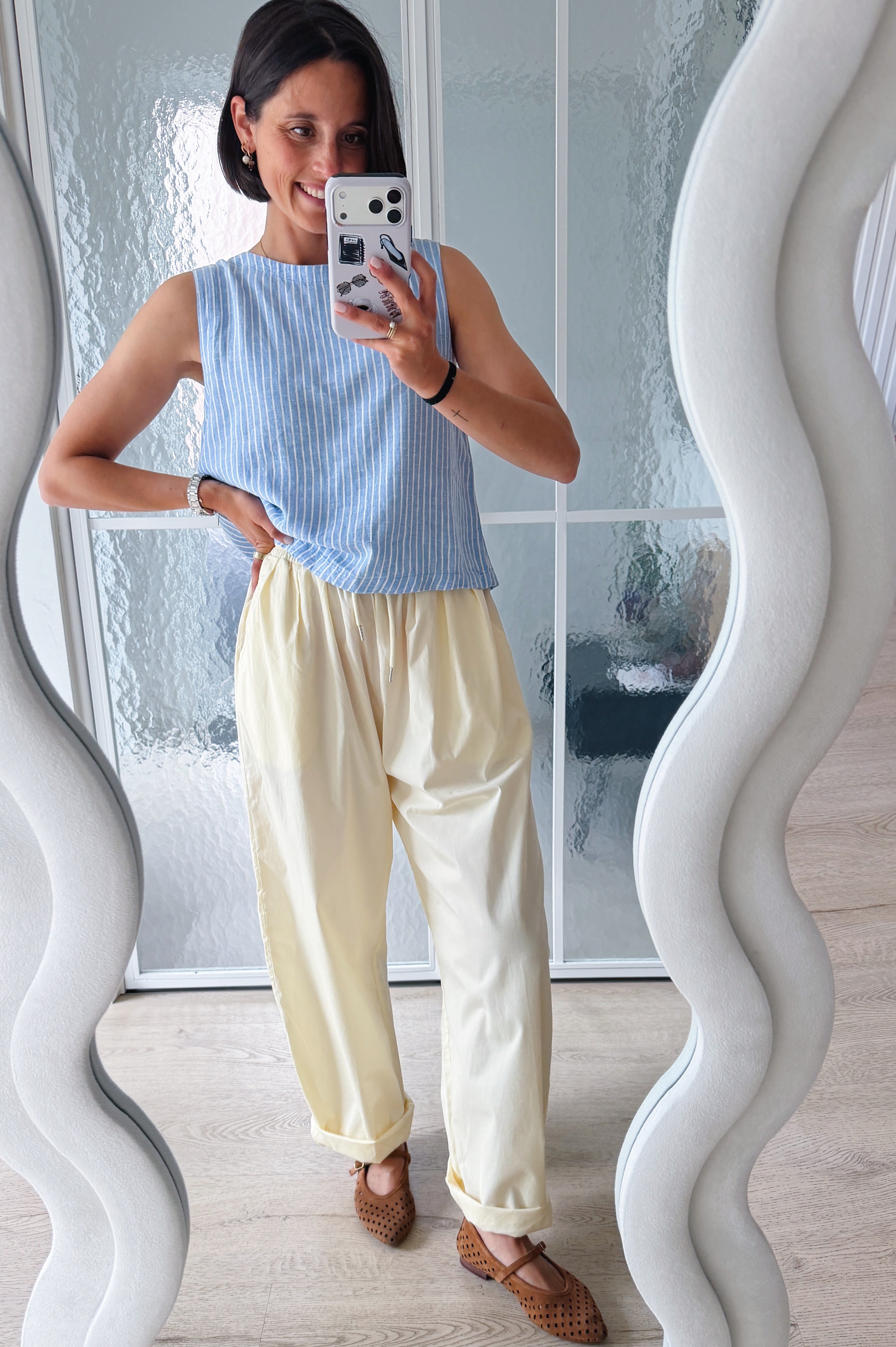 Gigi broek vanille