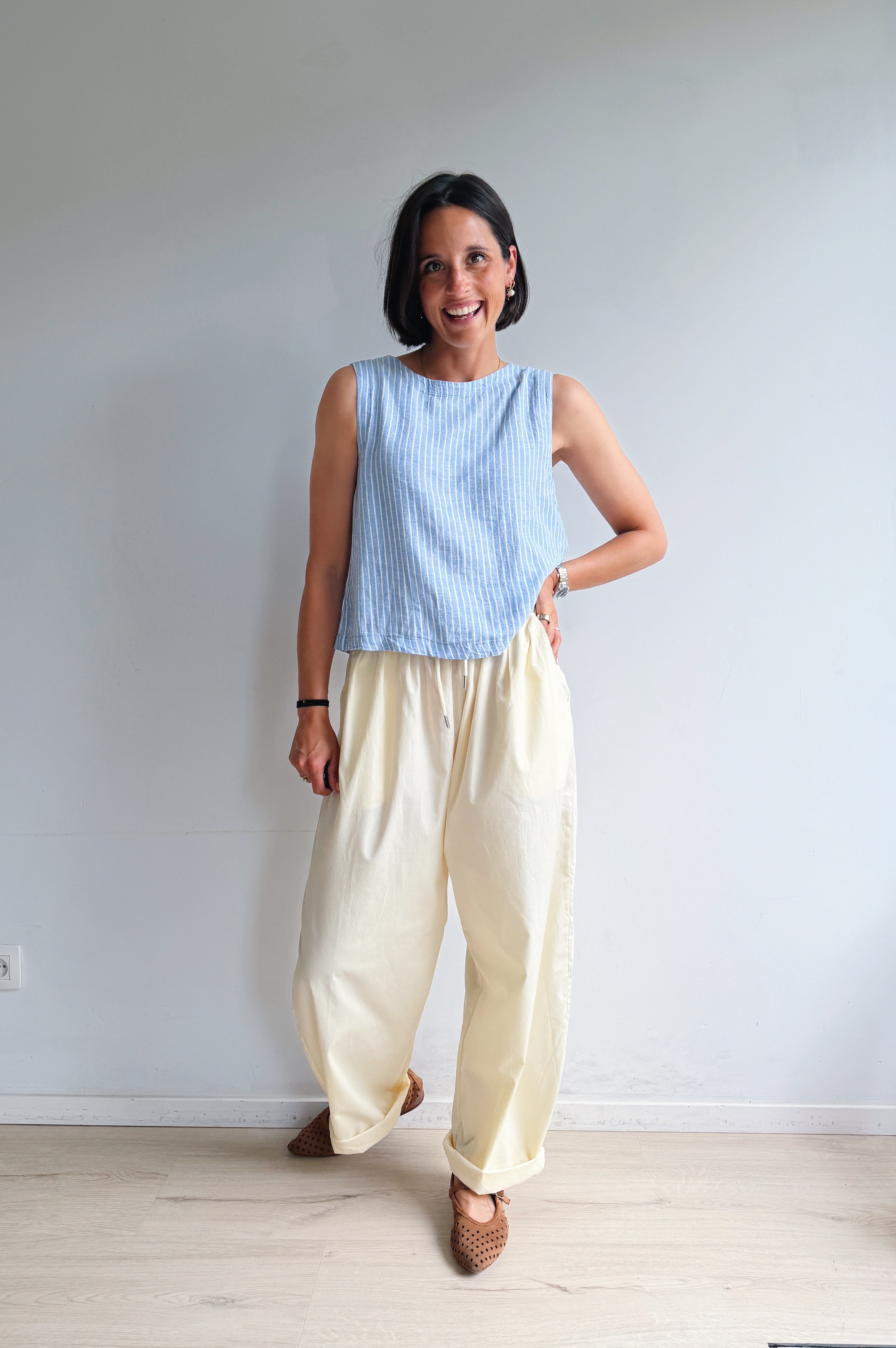 Gigi broek vanille