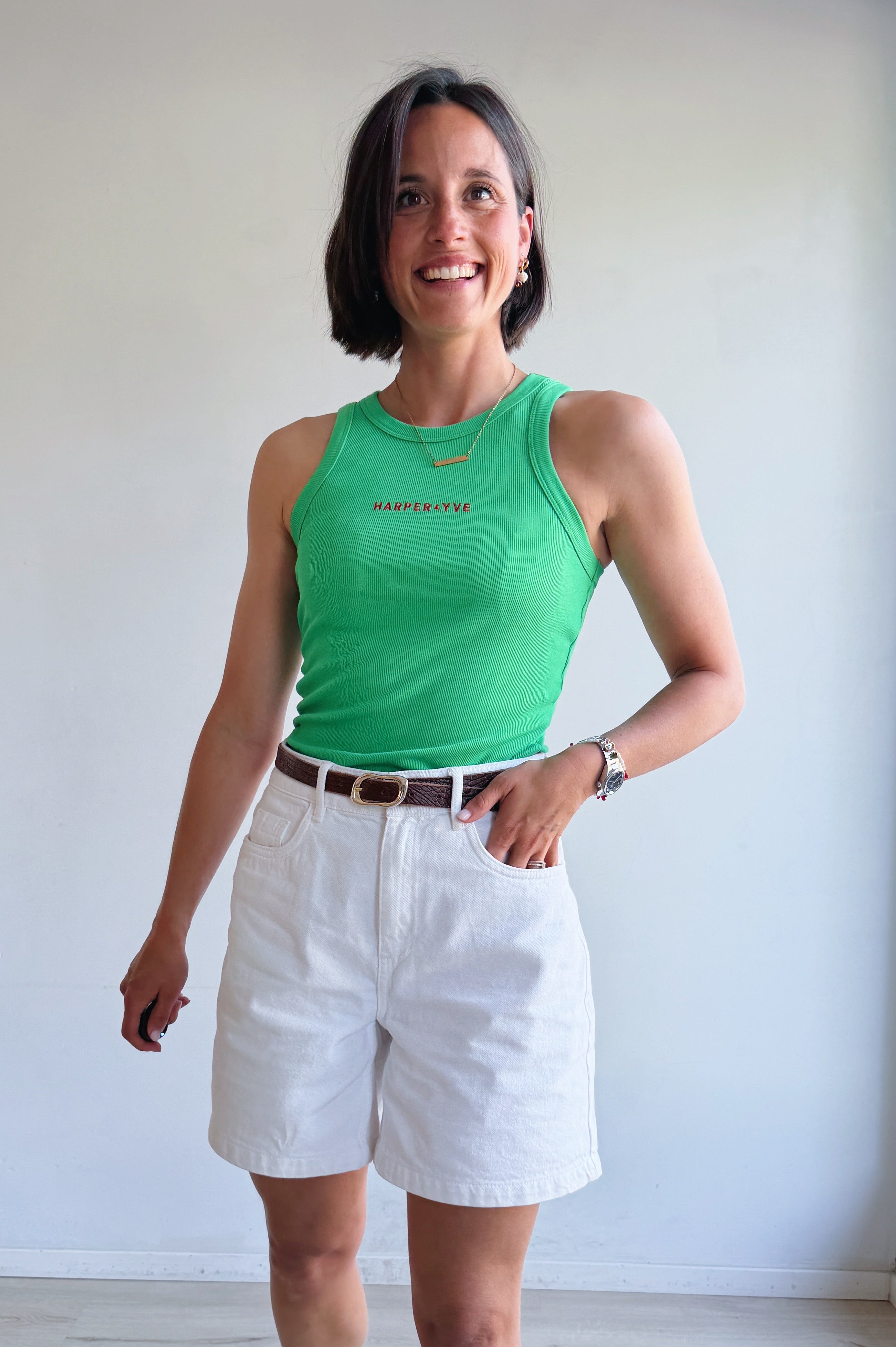 Yenn top groen
