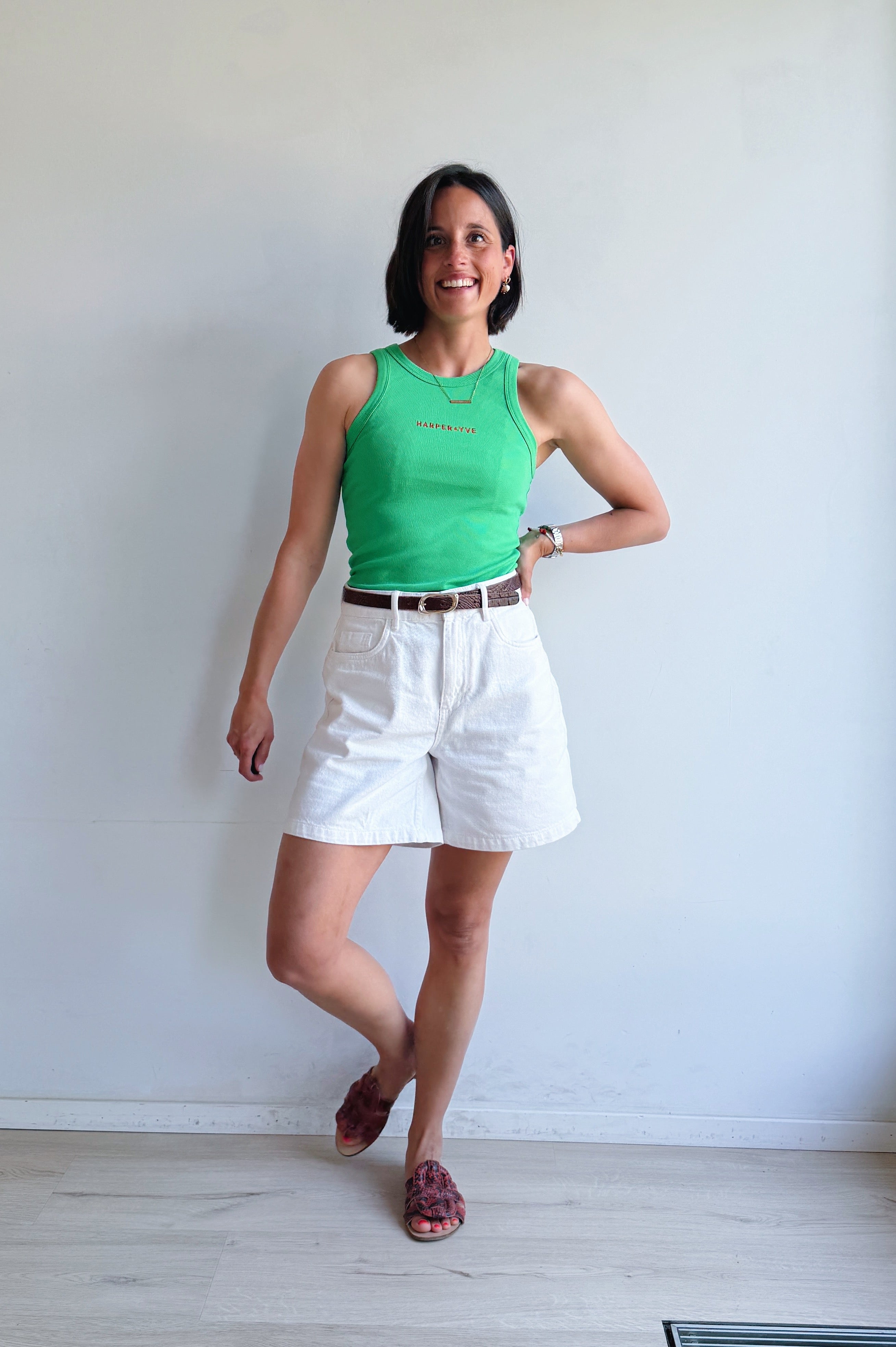 Yenn top groen