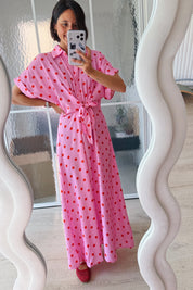 Poky jurk roze