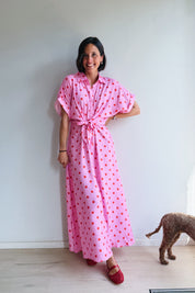 Poky jurk roze
