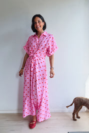 Poky jurk roze