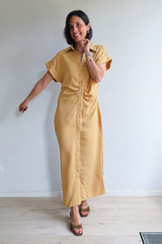 Robe Éloïse marron