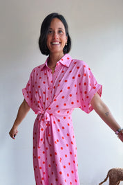 Poky jurk roze