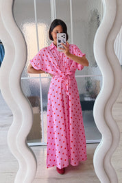 Poky jurk roze