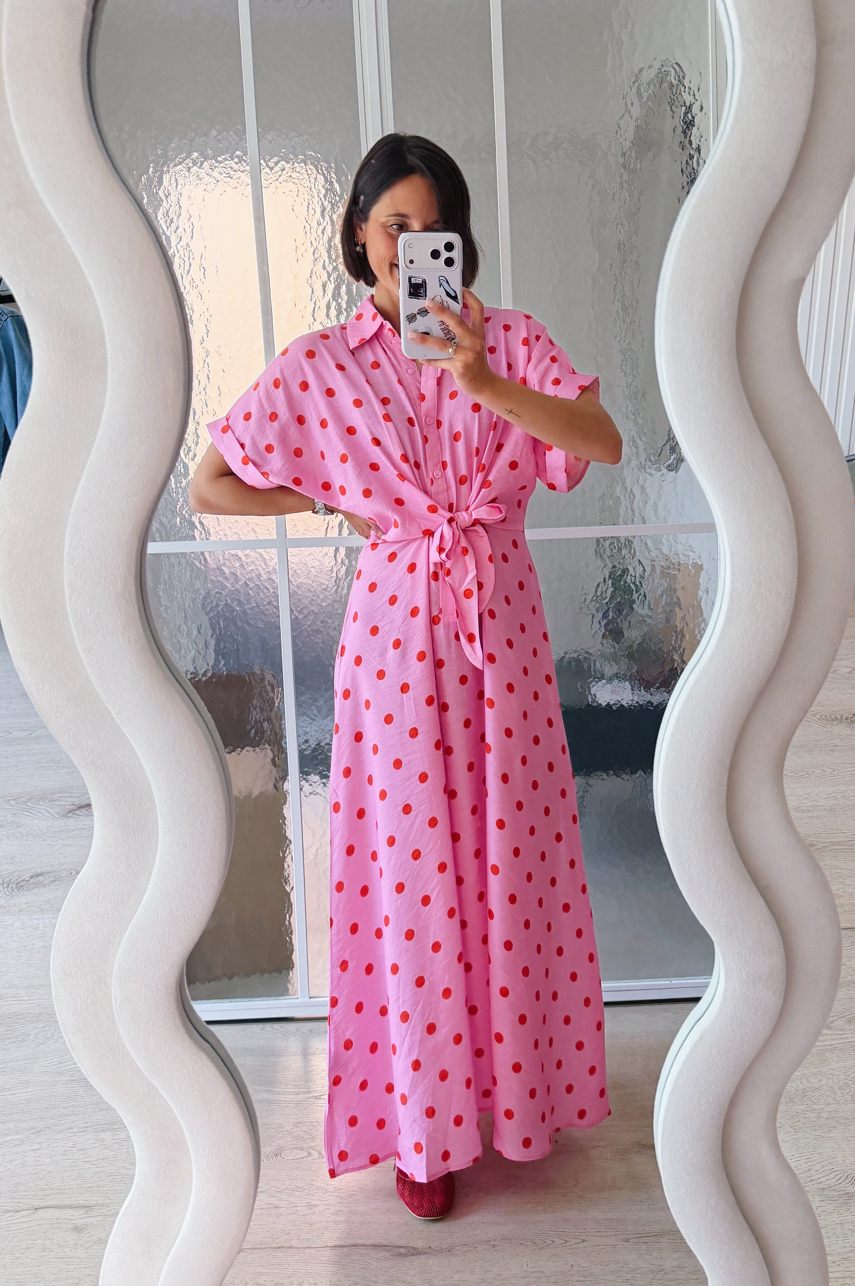 Poky jurk roze