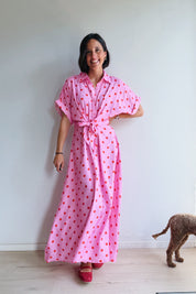 Poky jurk roze
