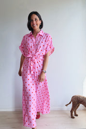 Poky jurk roze