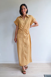 Robe Éloïse marron