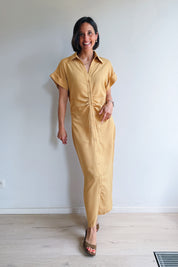 Robe Éloïse marron