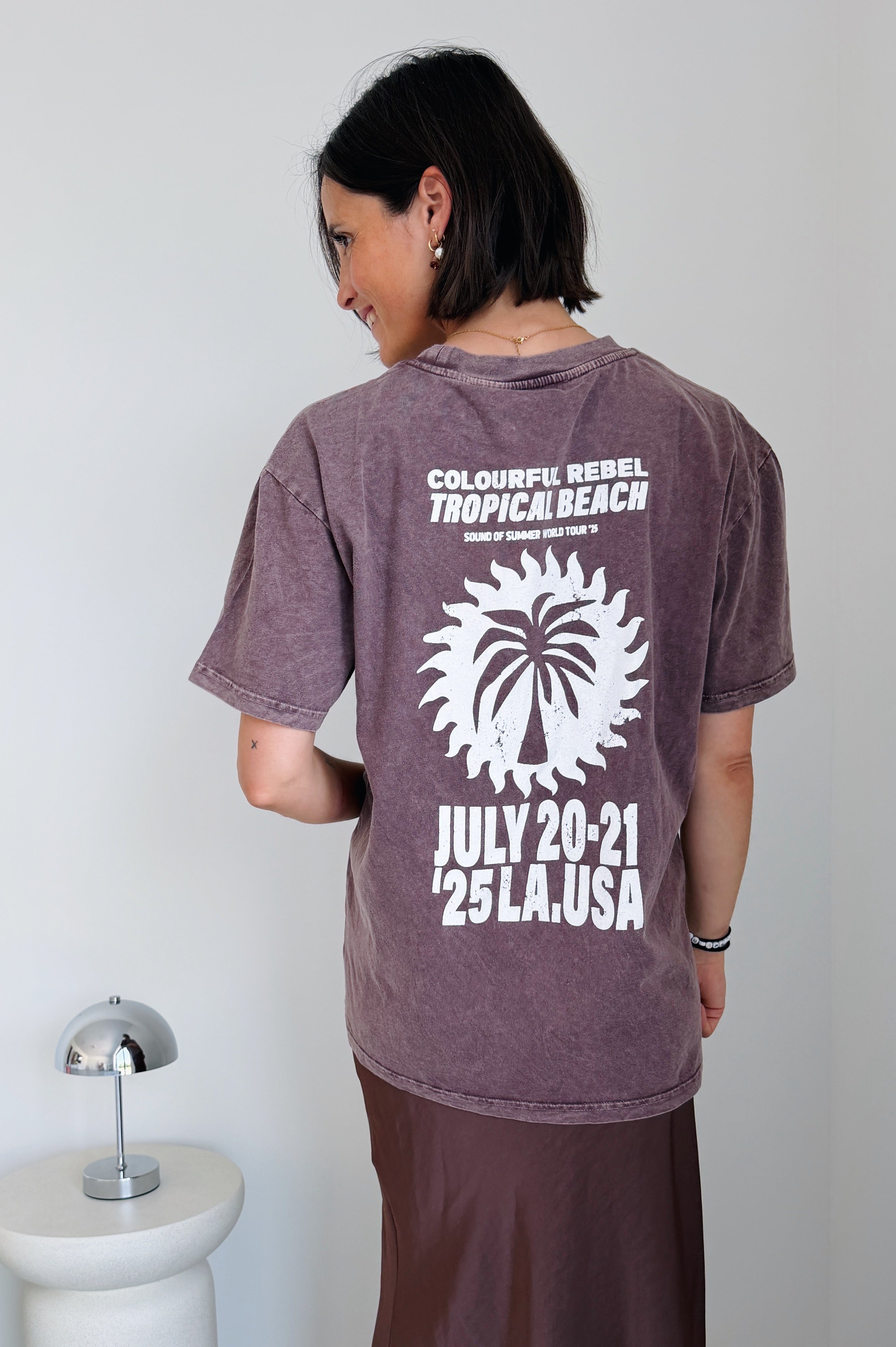 Tropical beach t-shirt