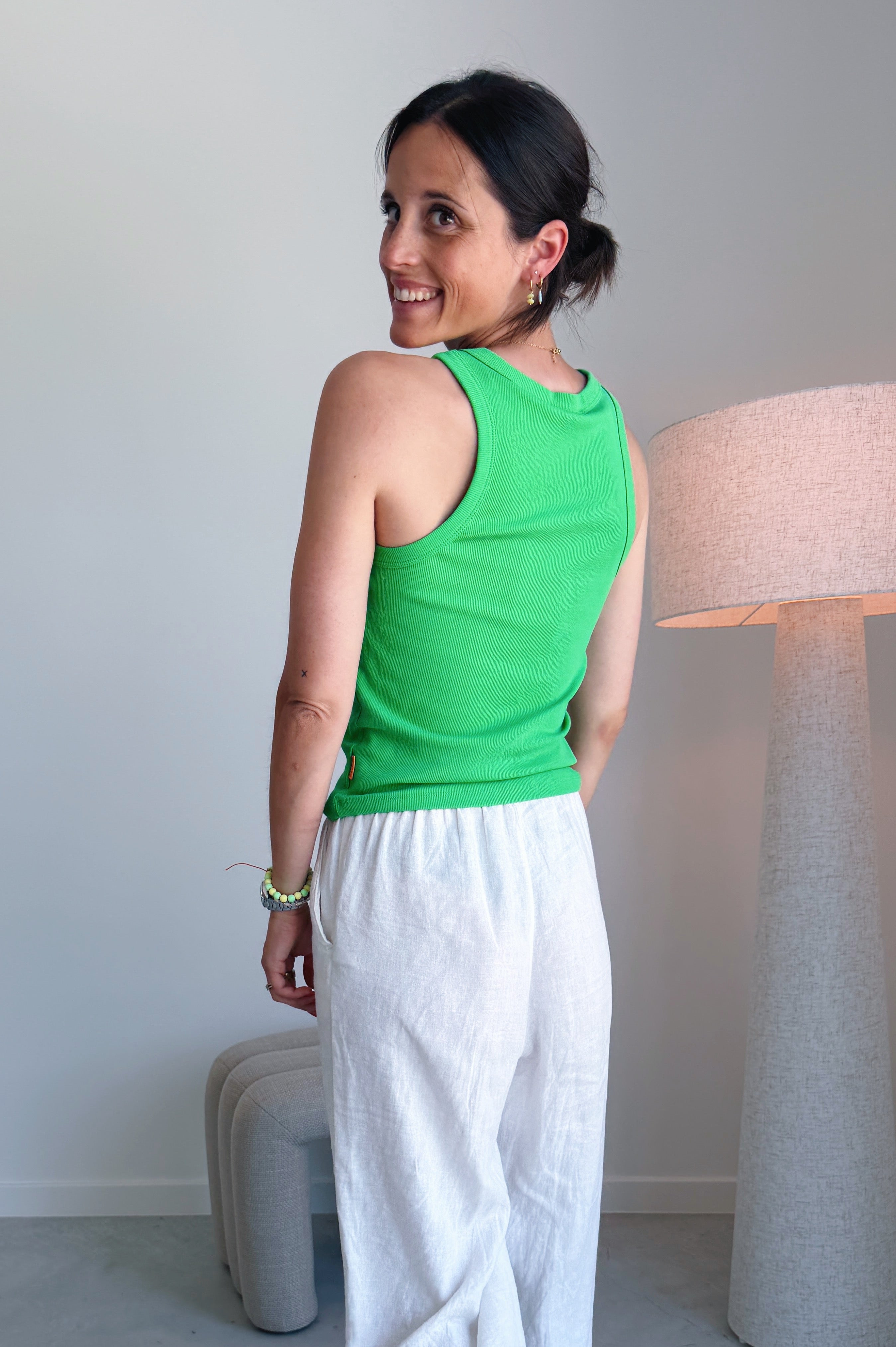 Yenn top groen