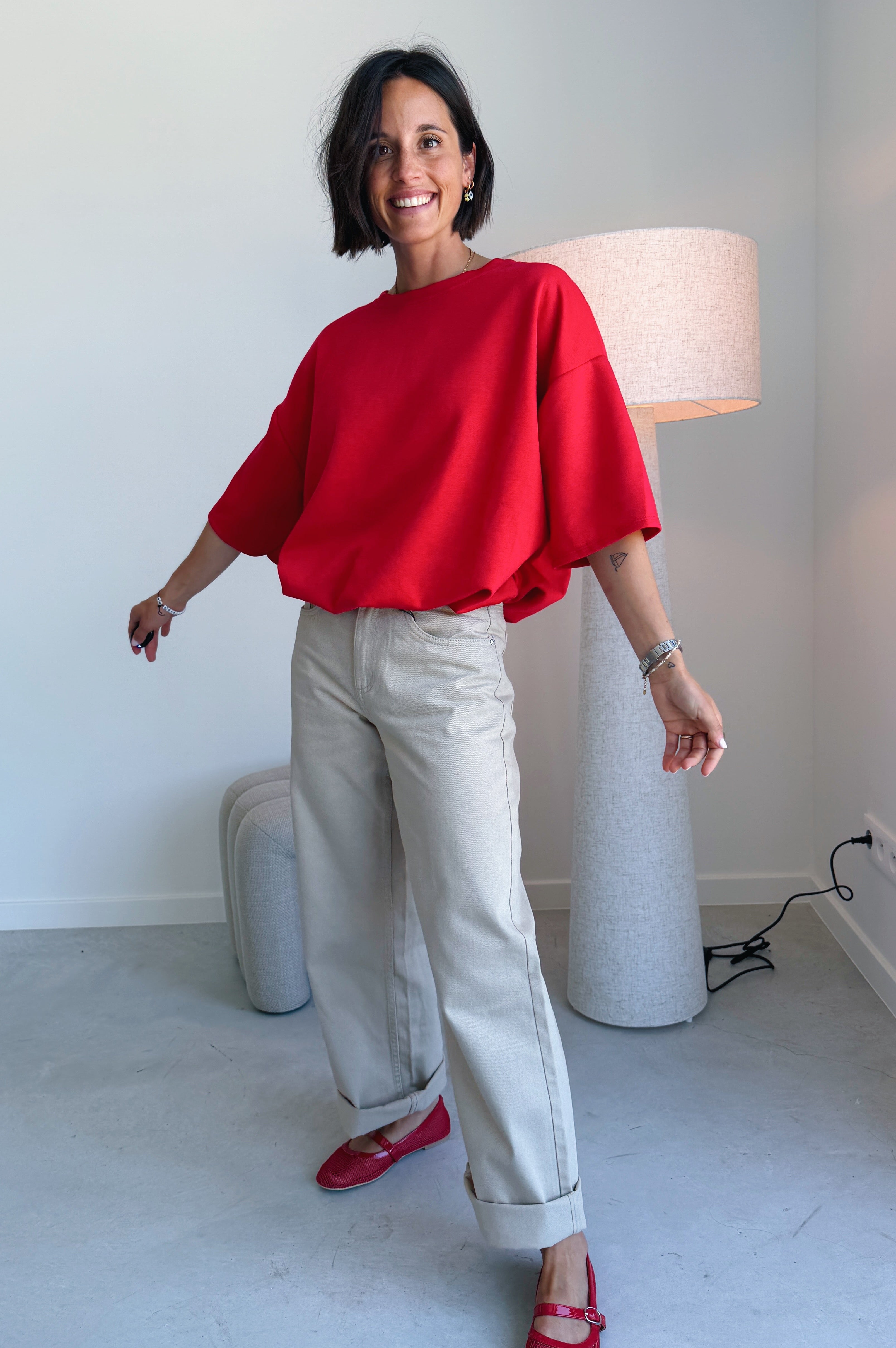Chloe t-shirt rood