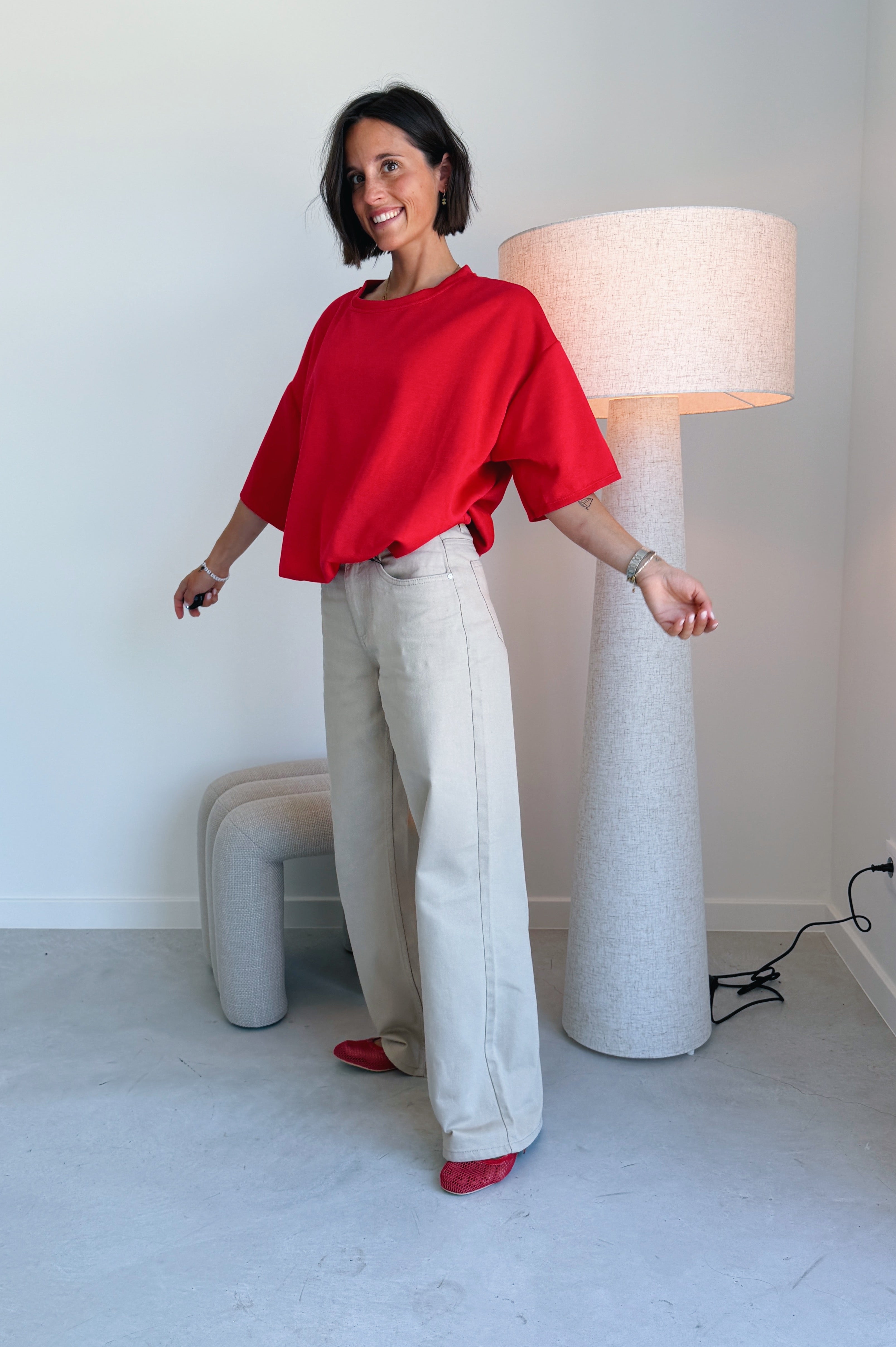 Chloe t-shirt rood