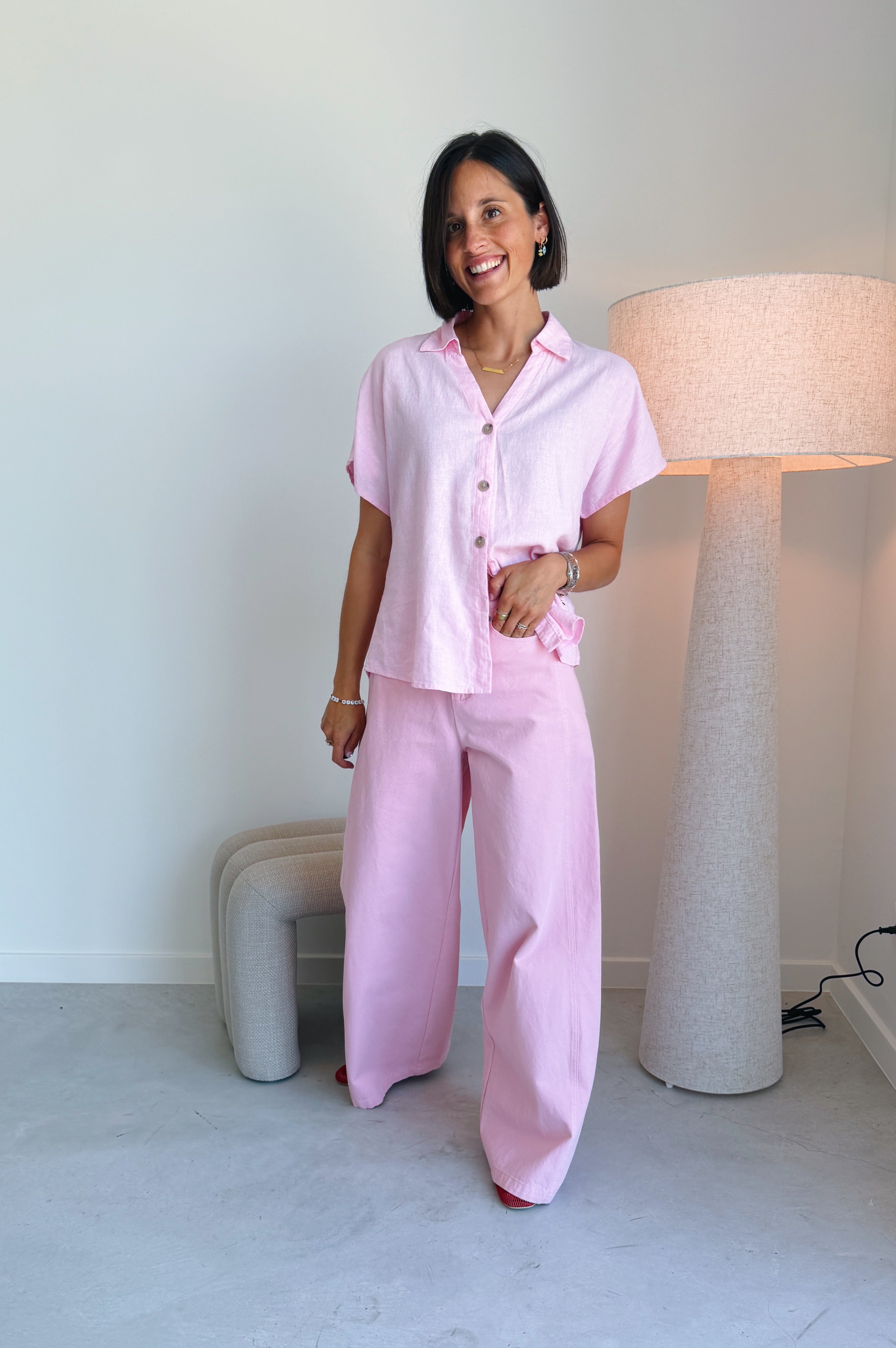 Falakka blouse roze