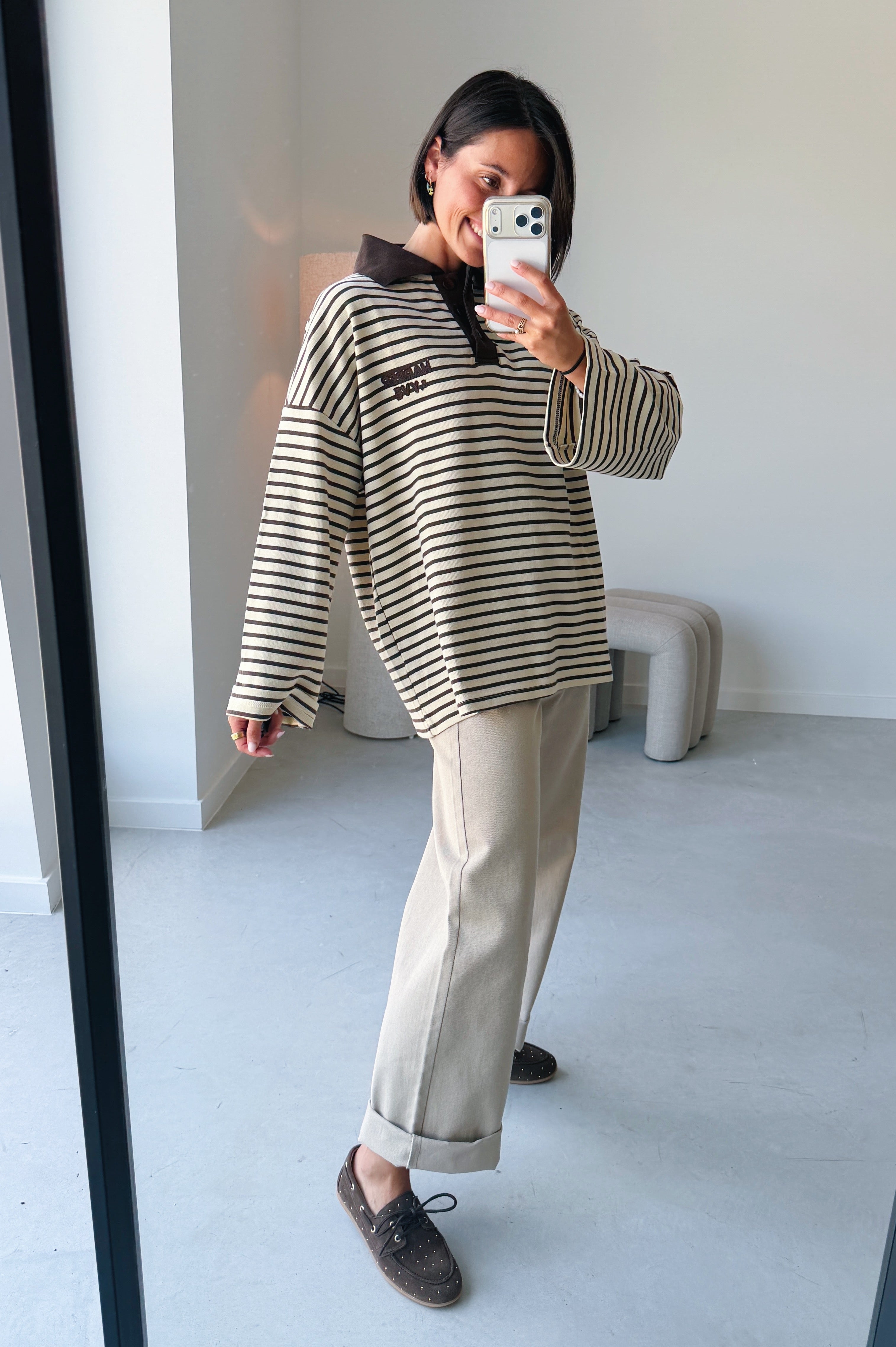 Pollie polo sweater