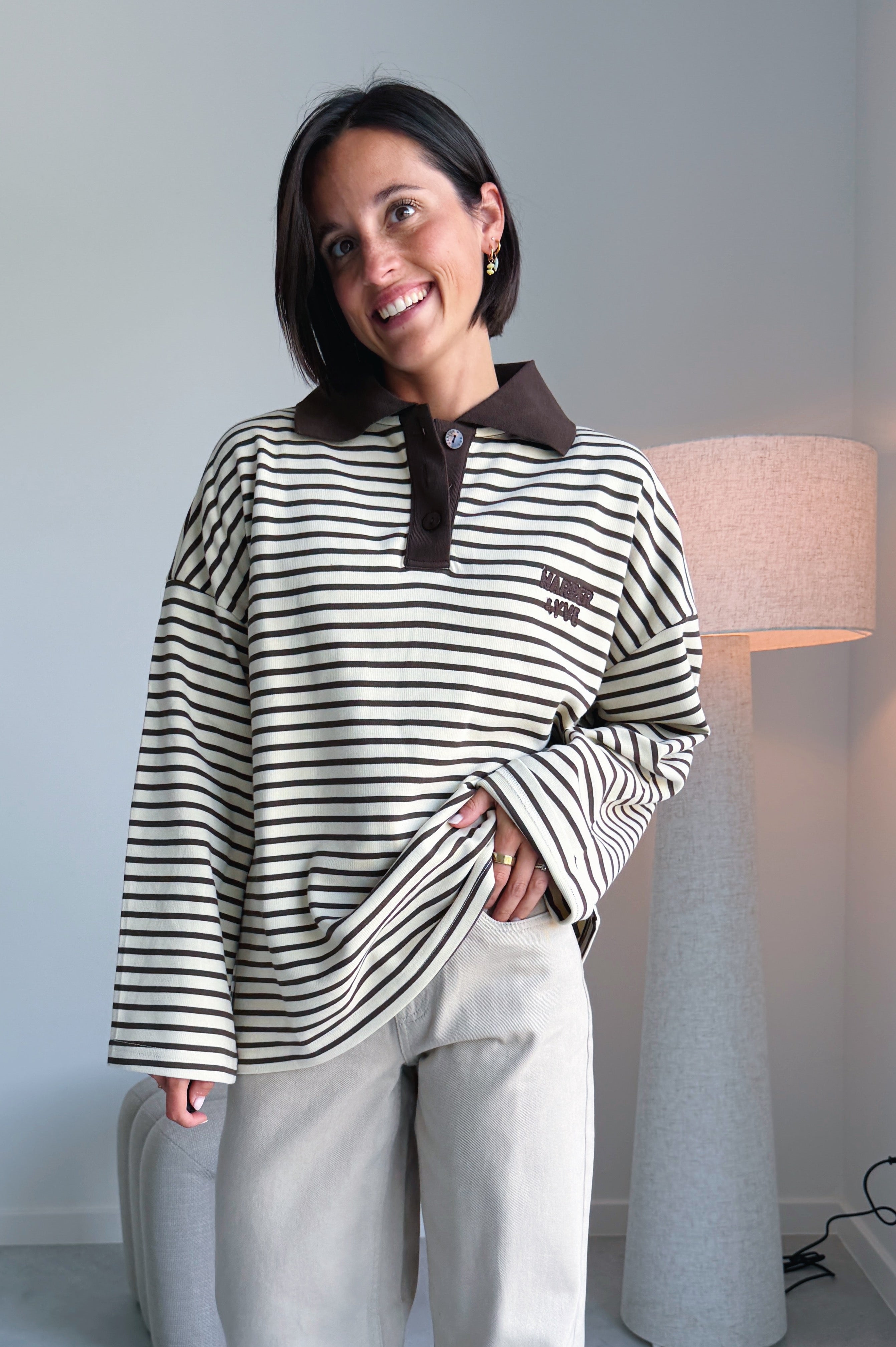 Pollie polo sweater