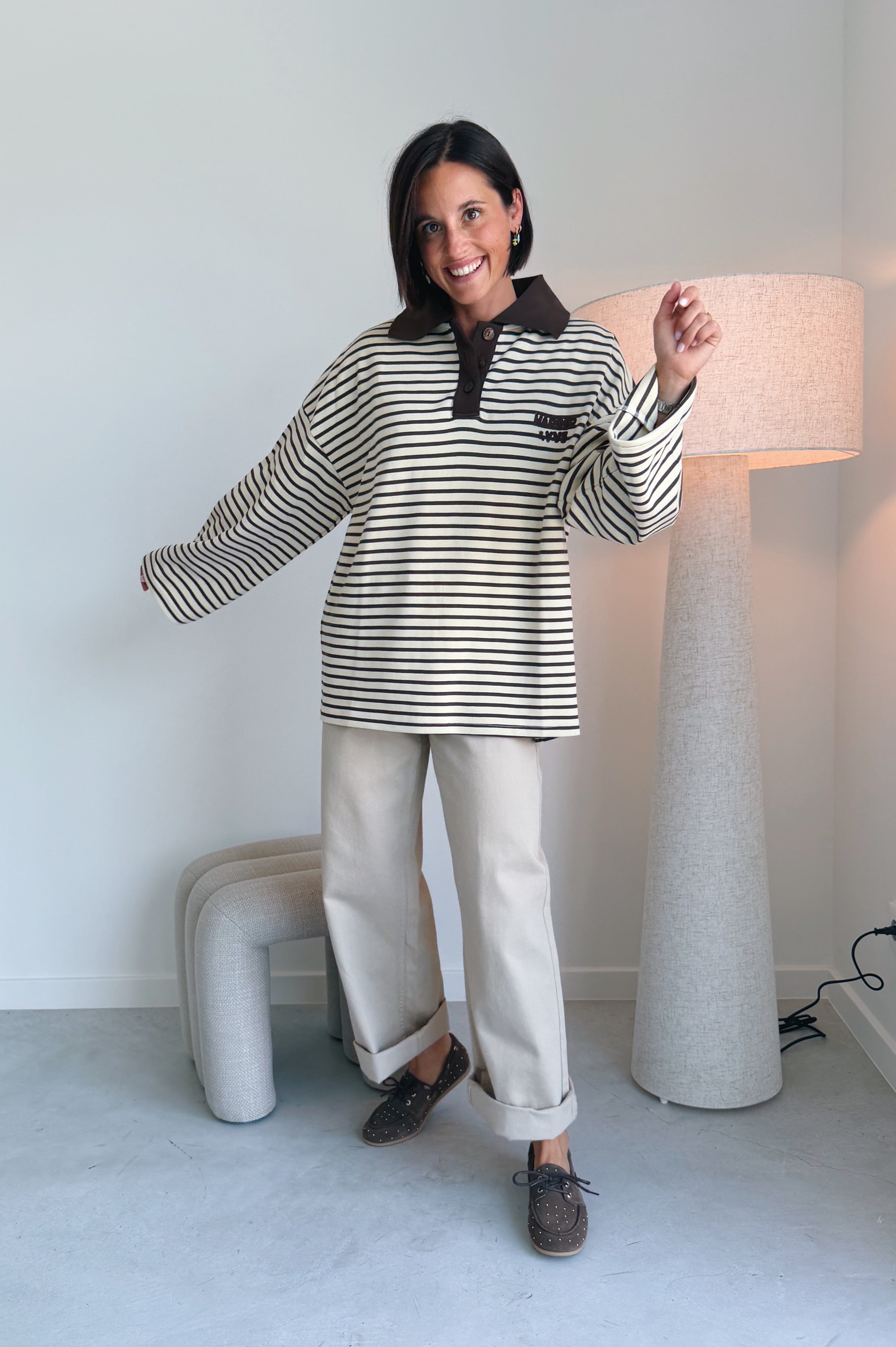 Pollie polo sweater