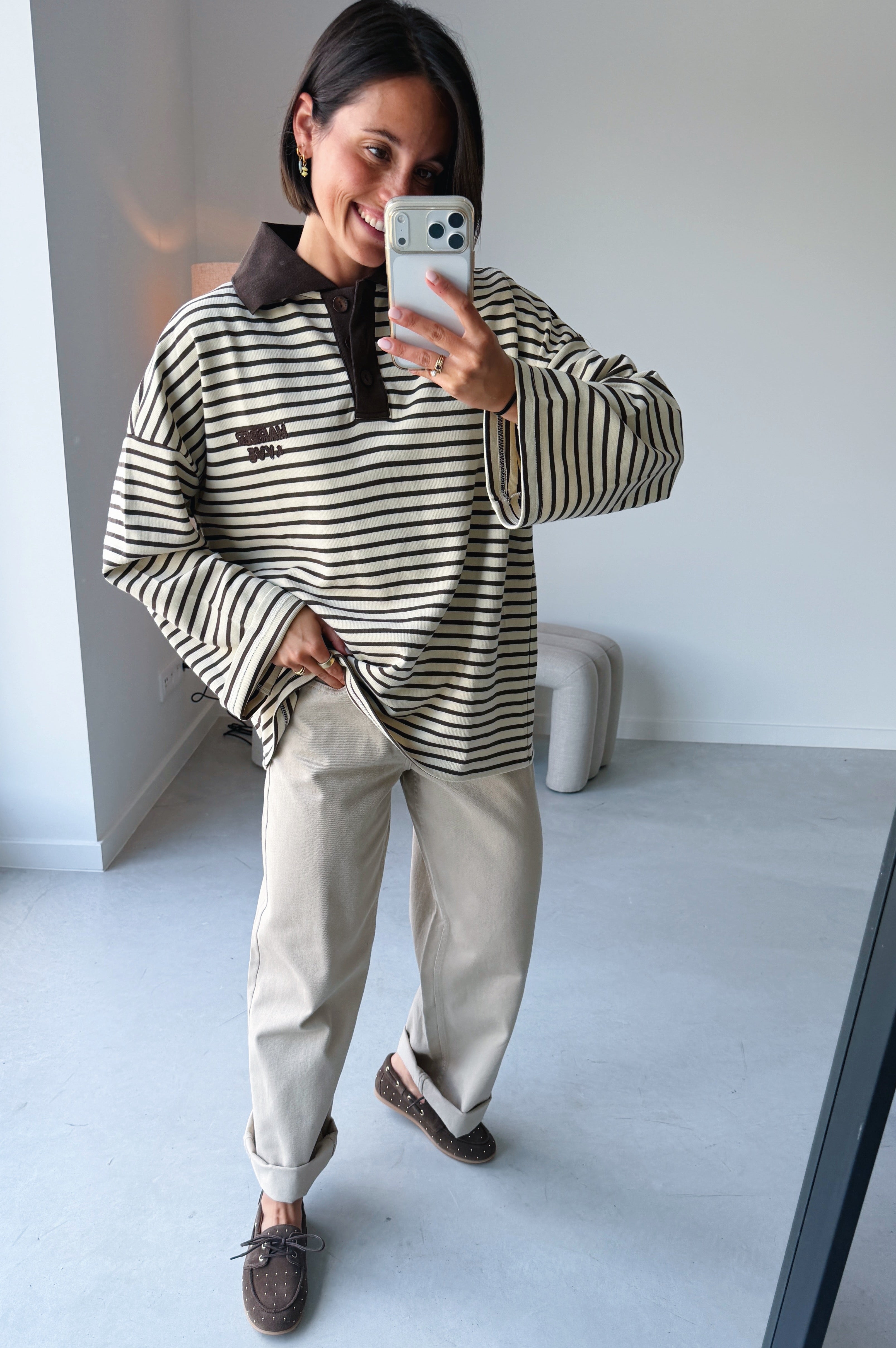 Pollie polo sweater