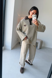 Pollie polo sweater