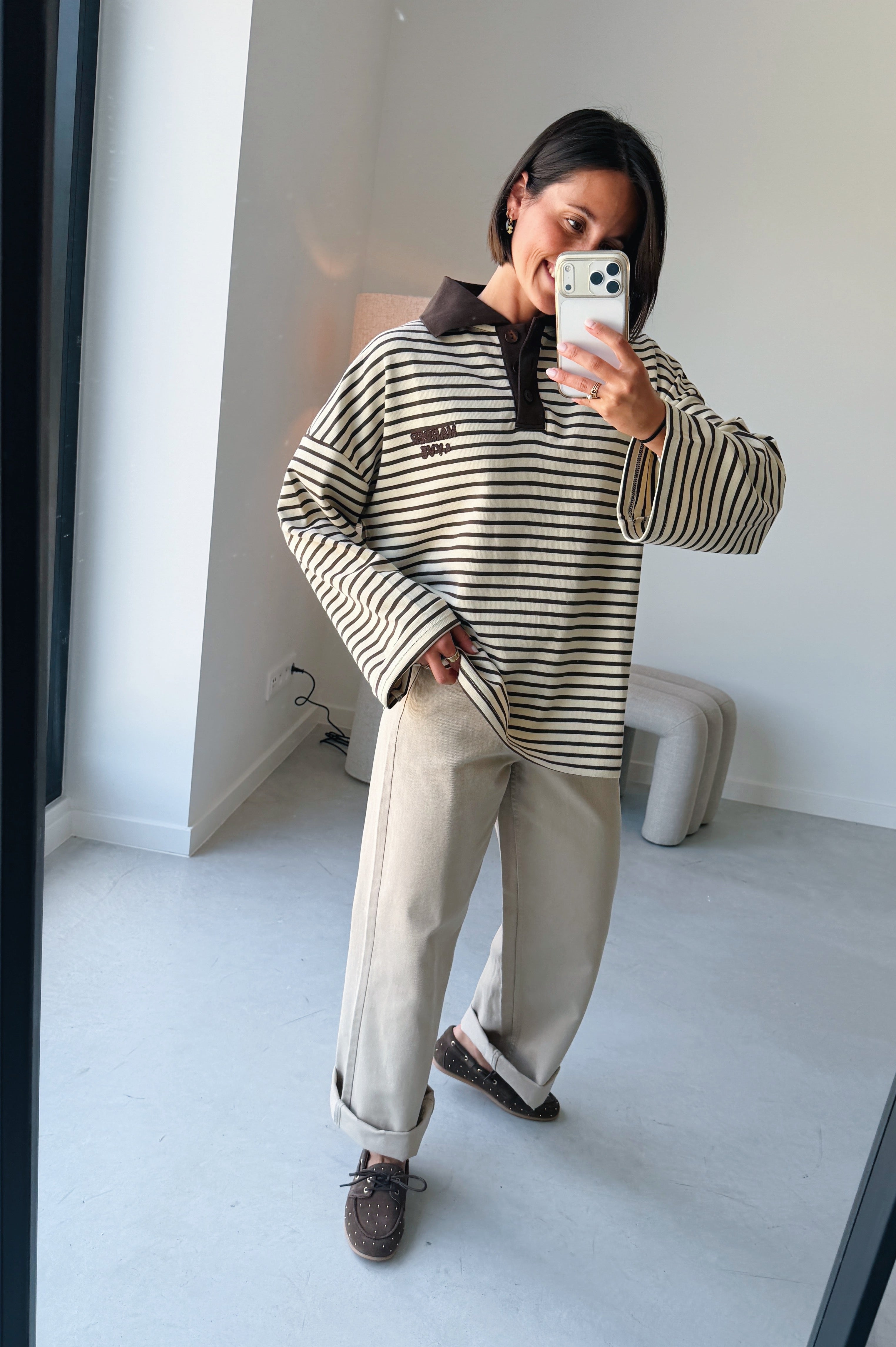 Pollie polo sweater
