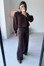 Chloe sweater chocolade