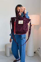 Gene handtas bordeaux
