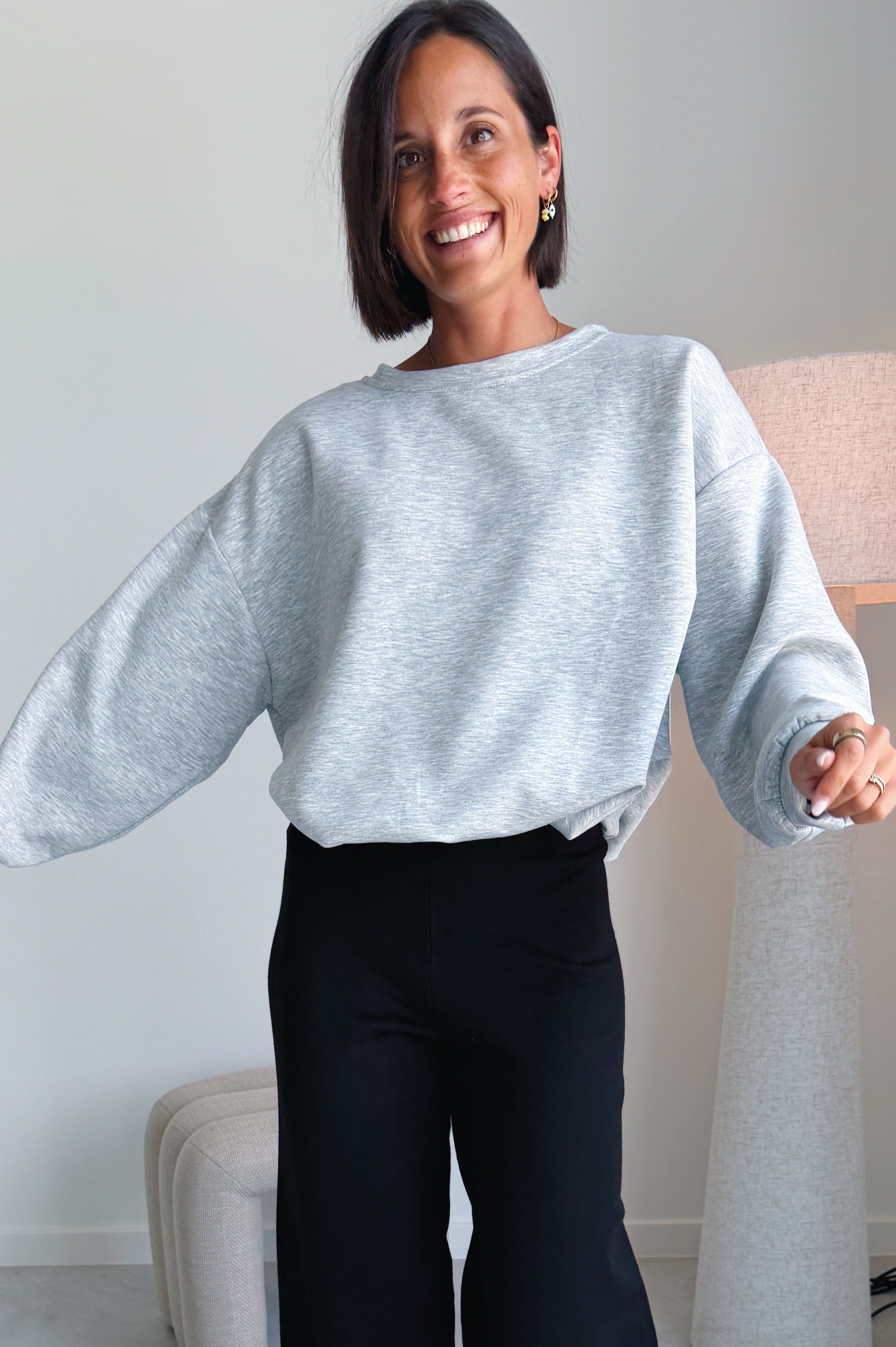 Chloe sweater grijs