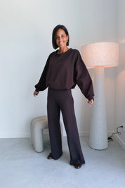Chloe sweater chocolade
