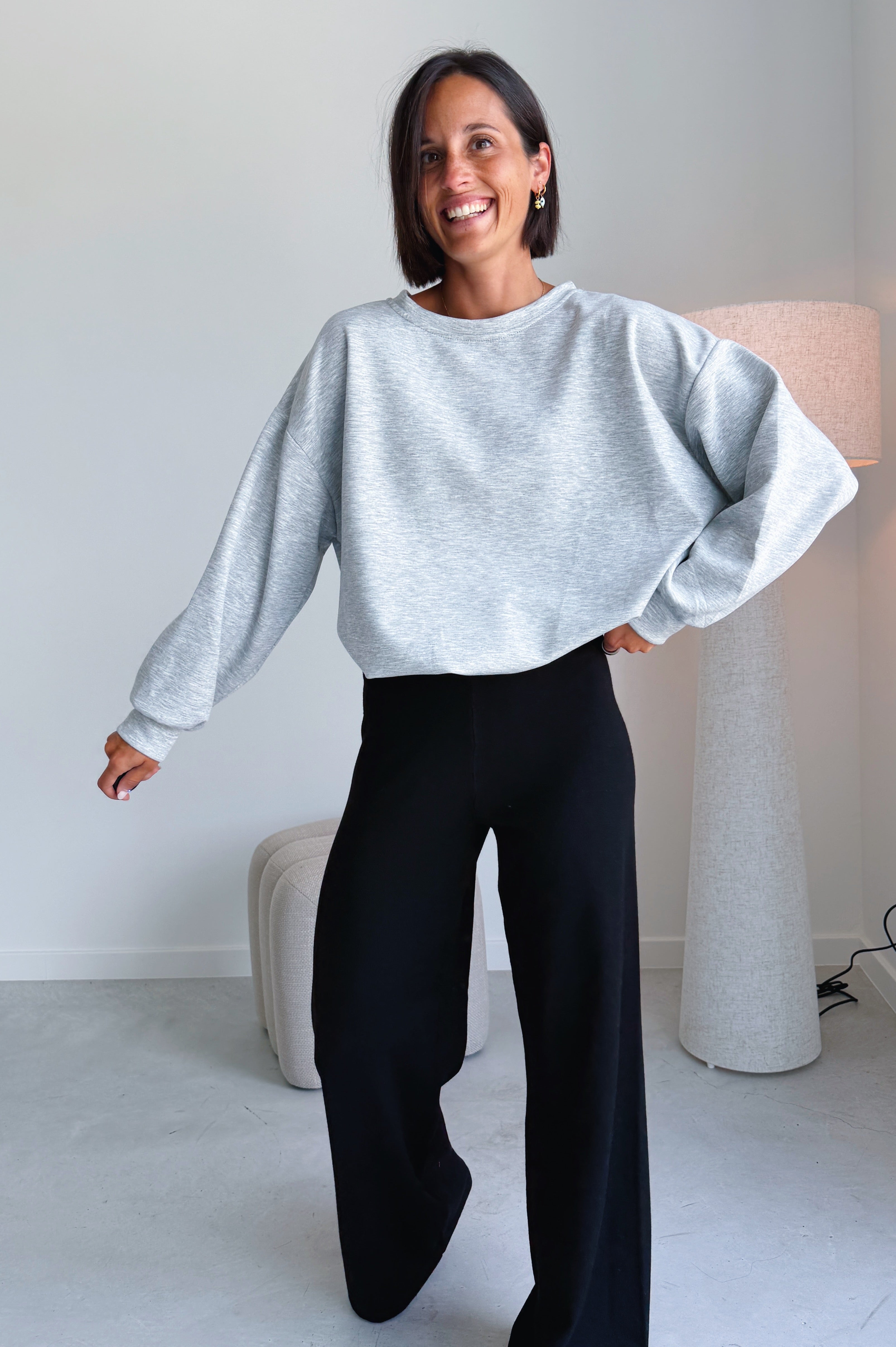 Chloe sweater grijs