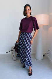 Morla t-shirt bordeaux